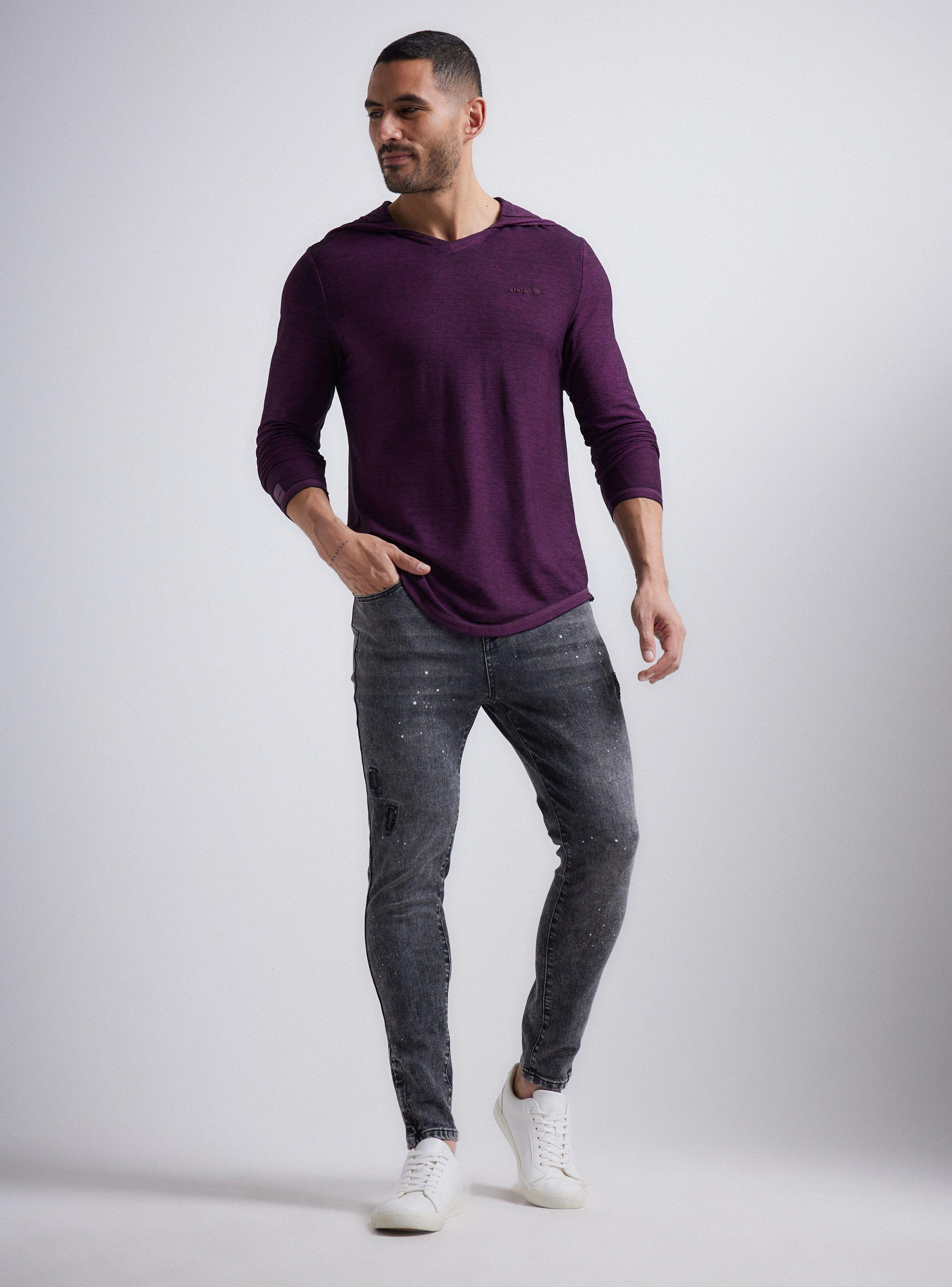 Jeans Gravillado Roturas Pintura-4