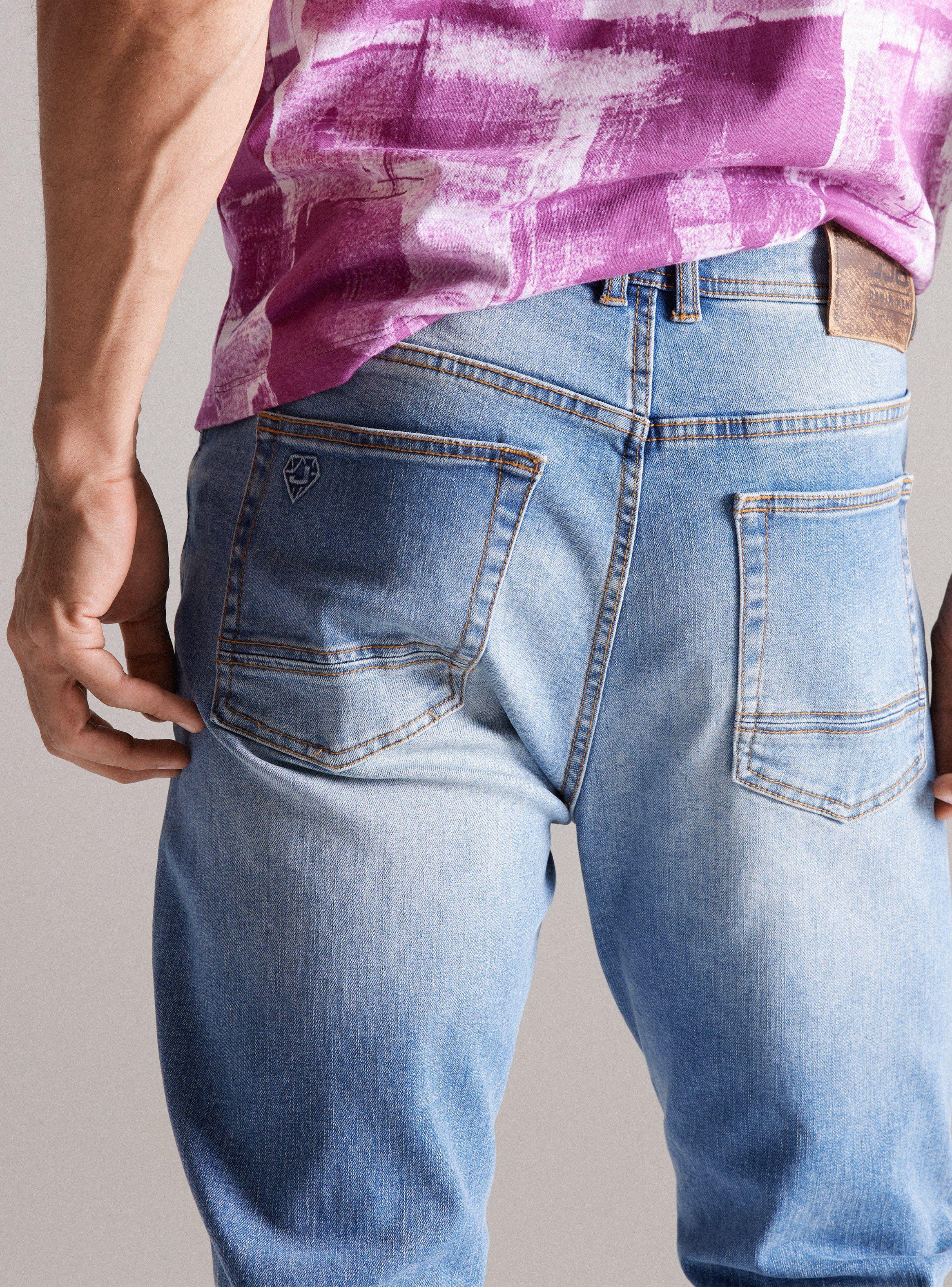 Jeans Azul Medio Roturas-3