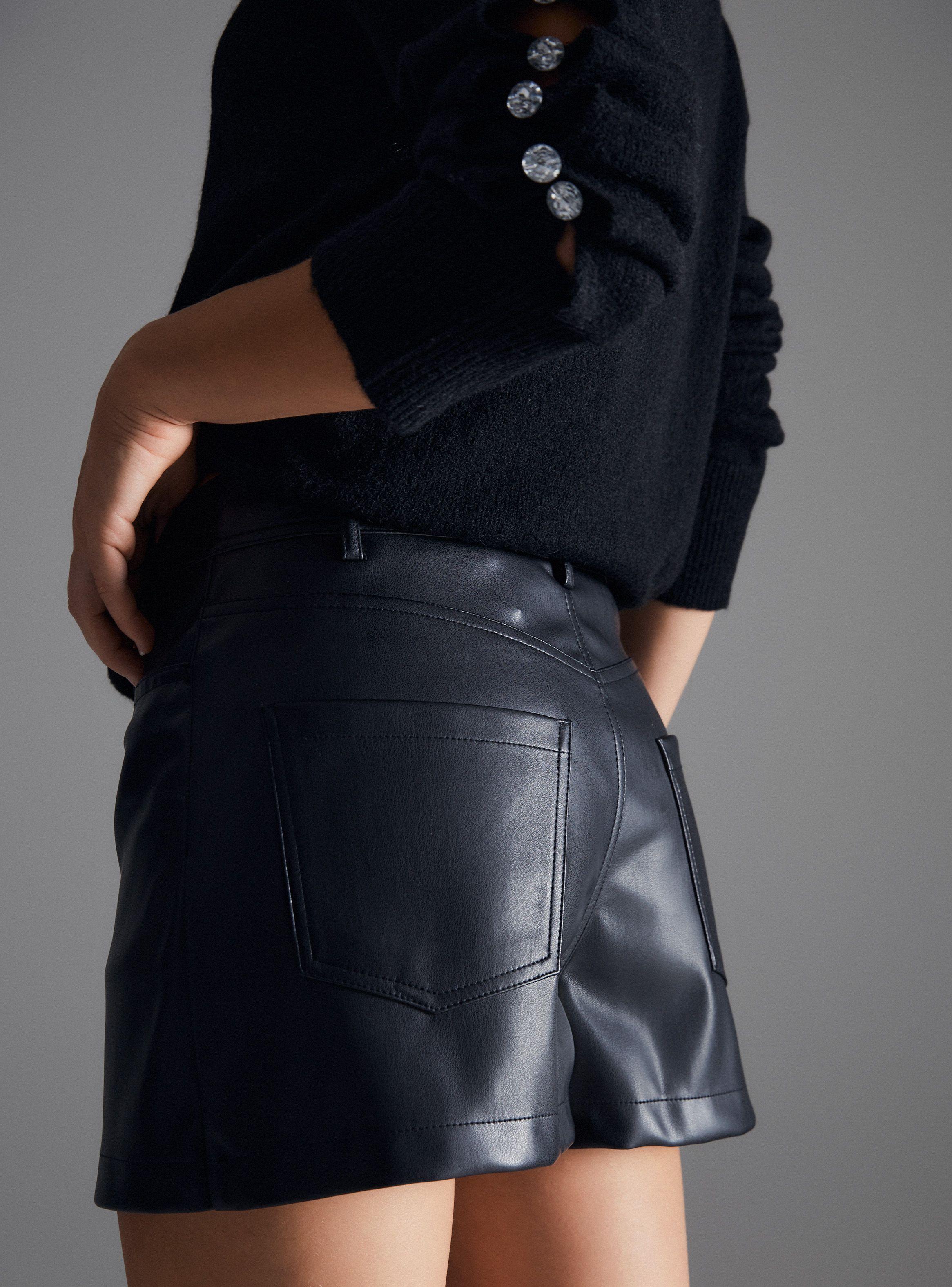 Falda Scort Pu-3