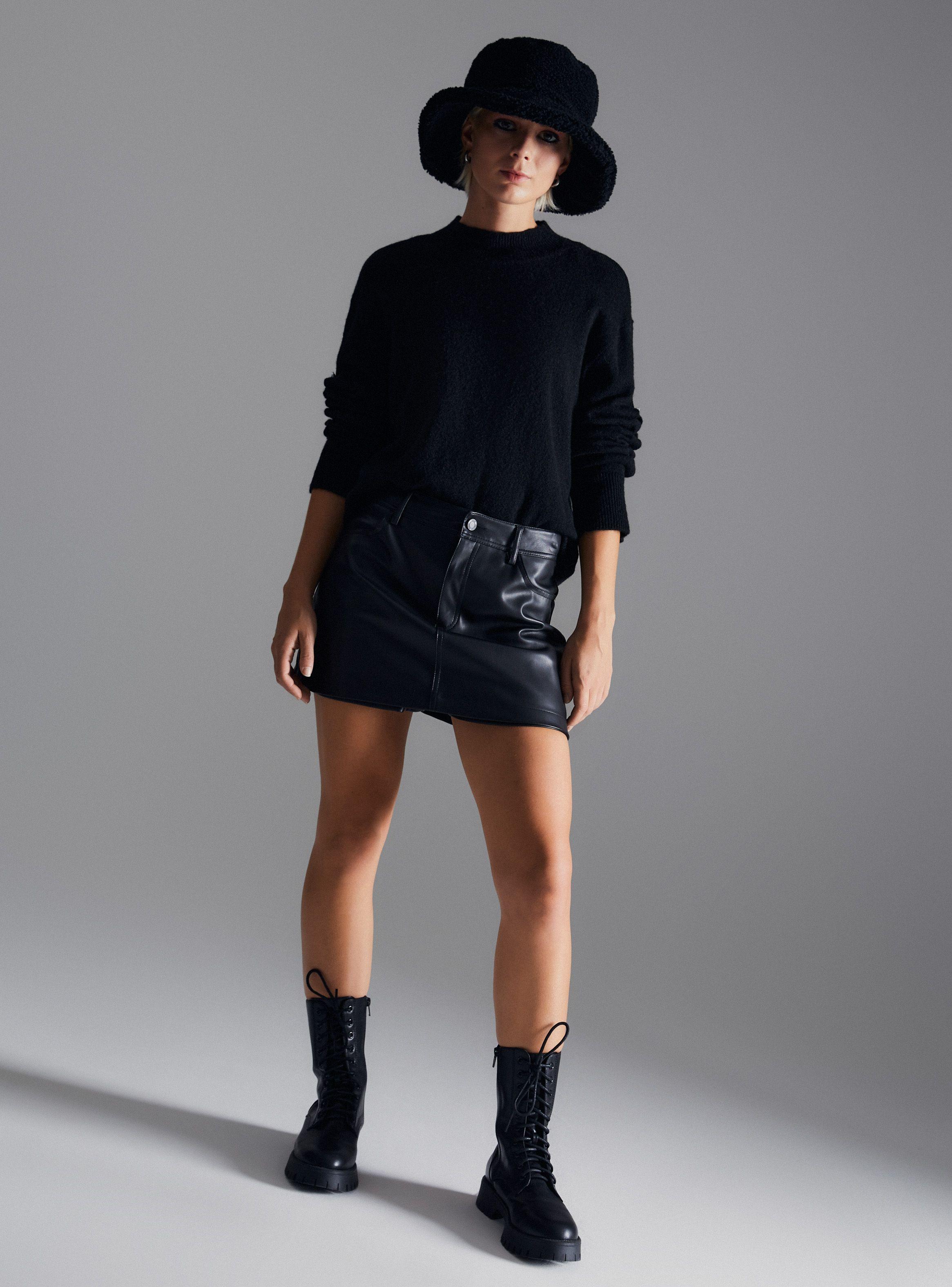 Falda Scort Pu-4