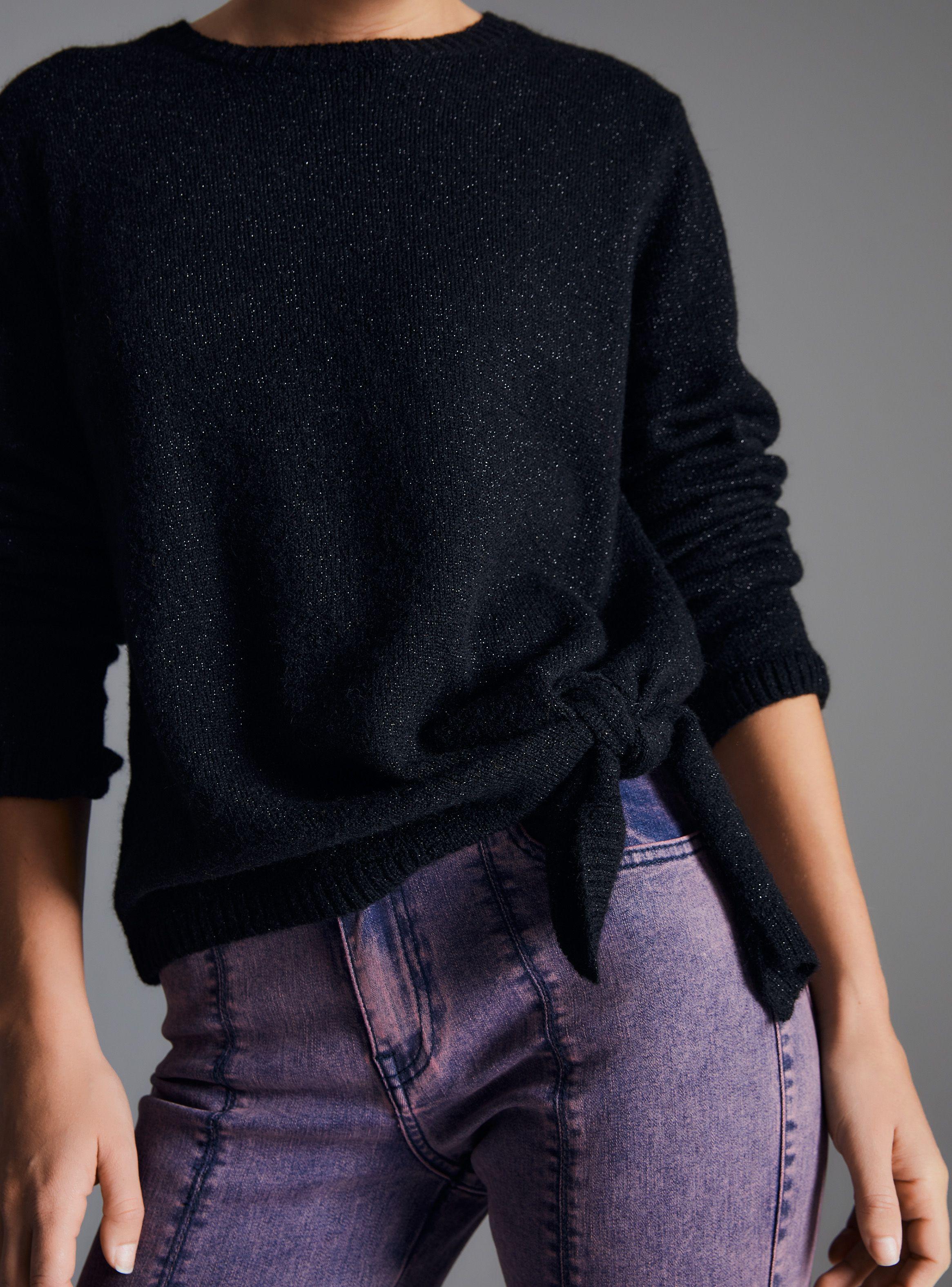 Sweater Lurex Con Nudo-3