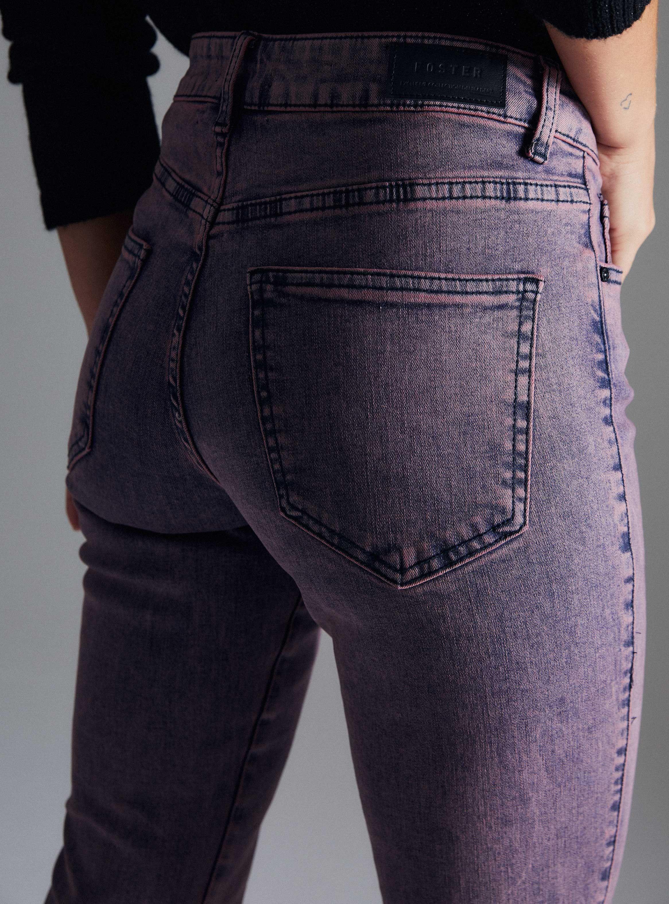 Jeans Kick Flare Sobreteñido-3