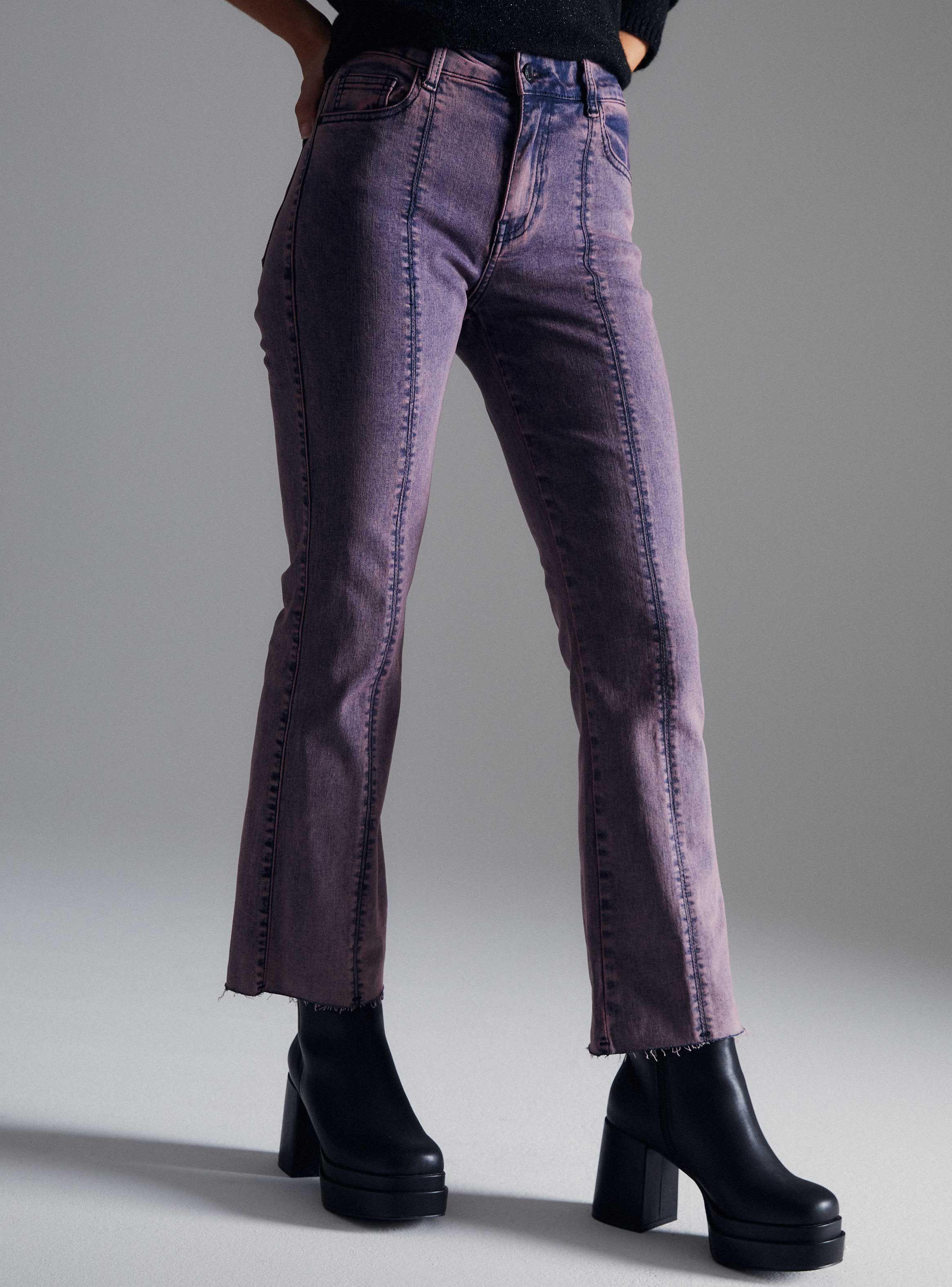 Jeans Kick Flare Sobreteñido-0