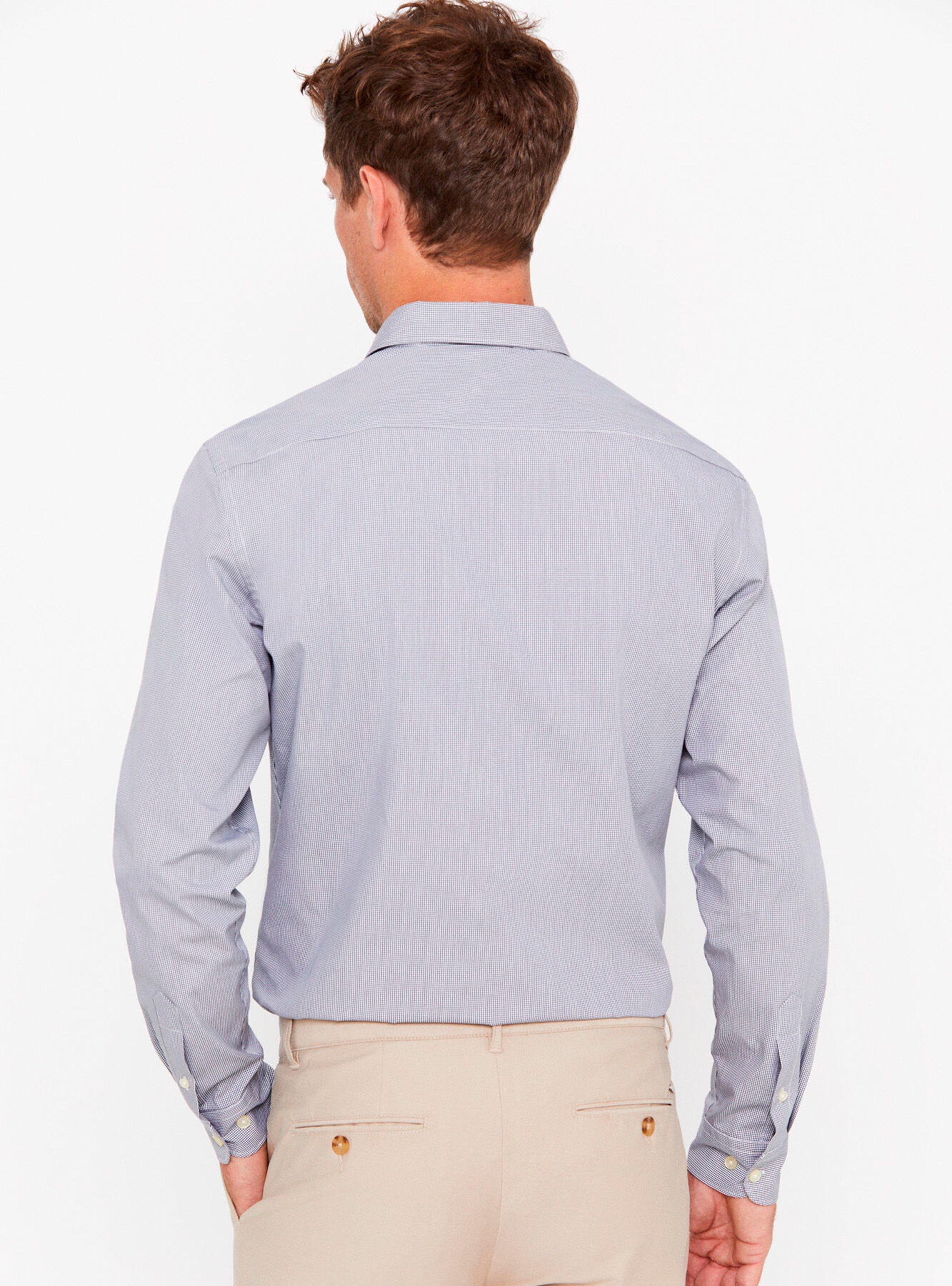 Camisa Manga Larga Microvichy Coolmax Slim Fit-1