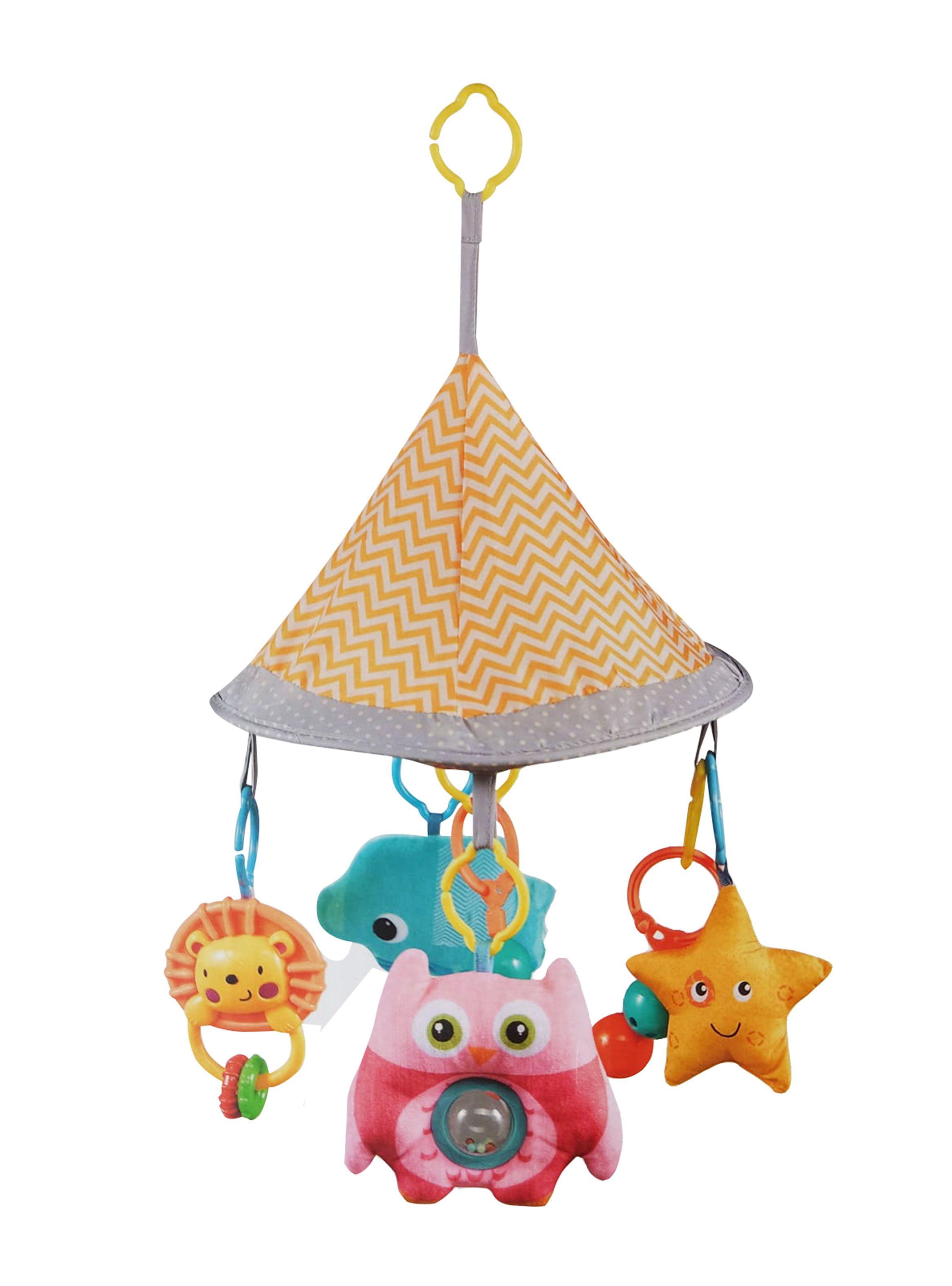 Gimnasio Interactivo Happy Space Rosado Bebesit-1