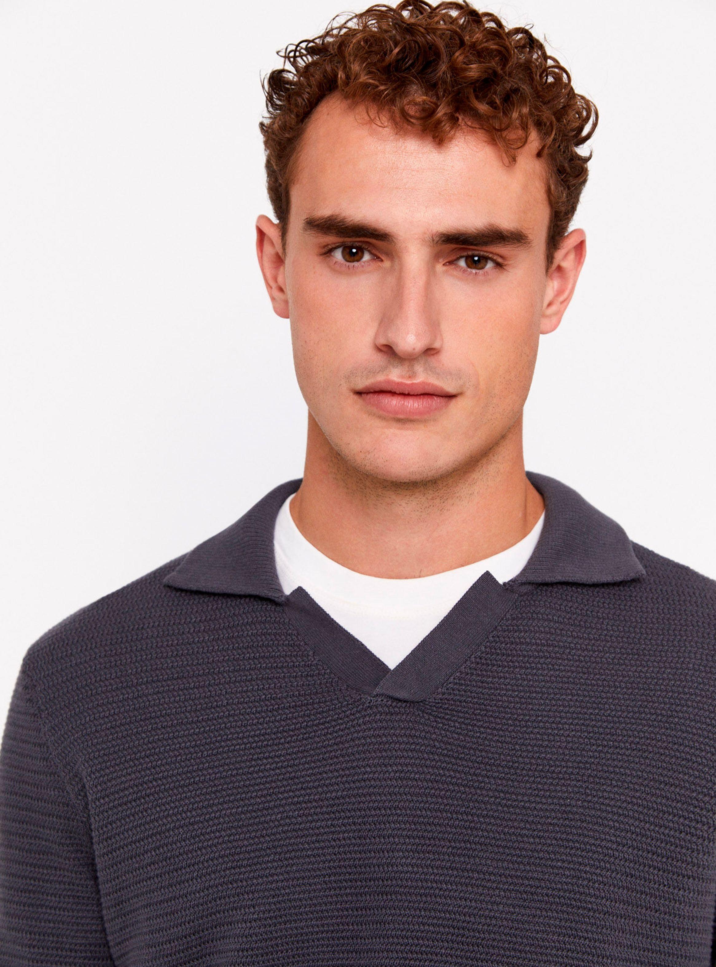 Sweater Algodón Cuello Polera-2