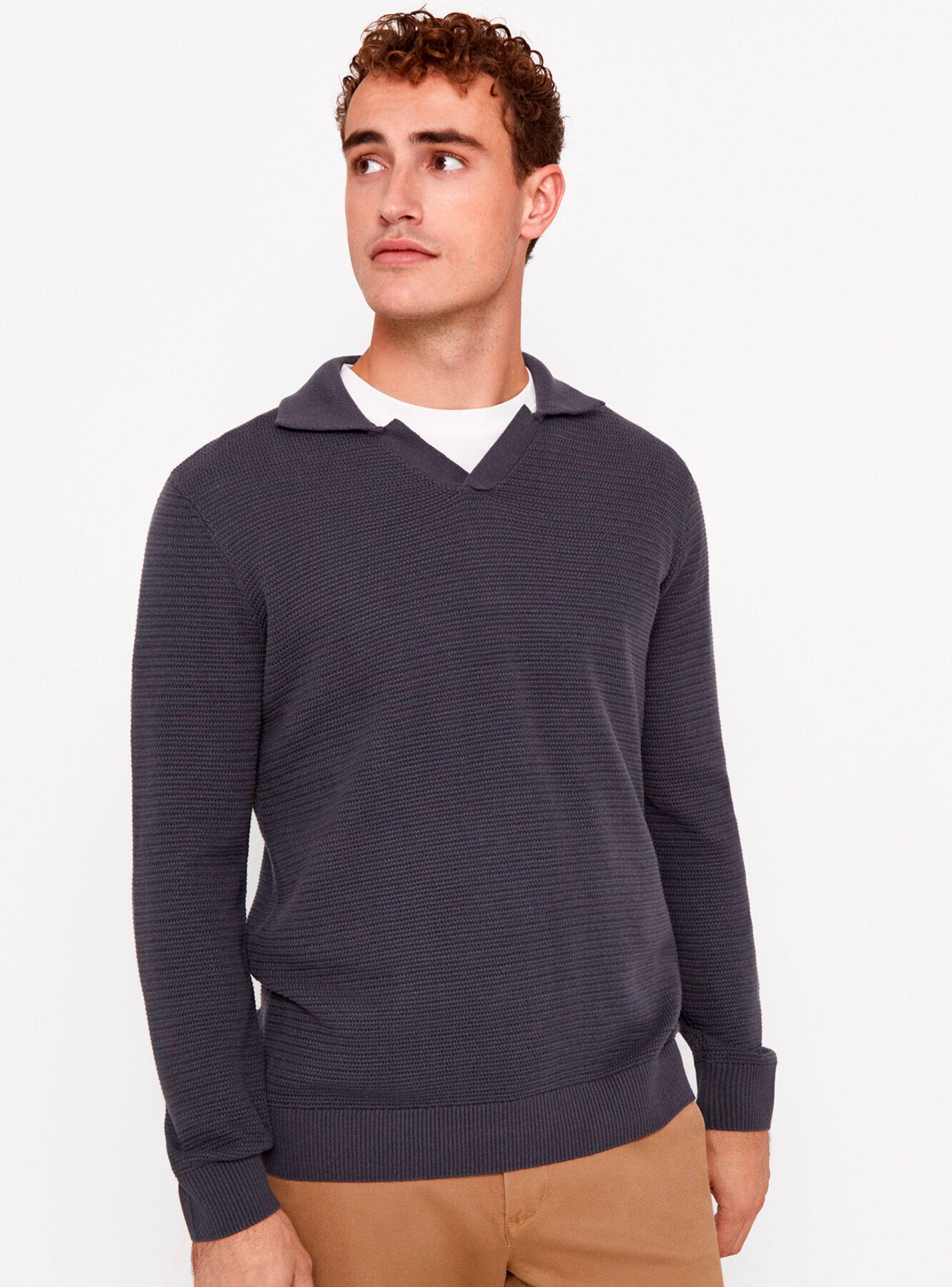 Sweater Algodón Cuello Polera-0