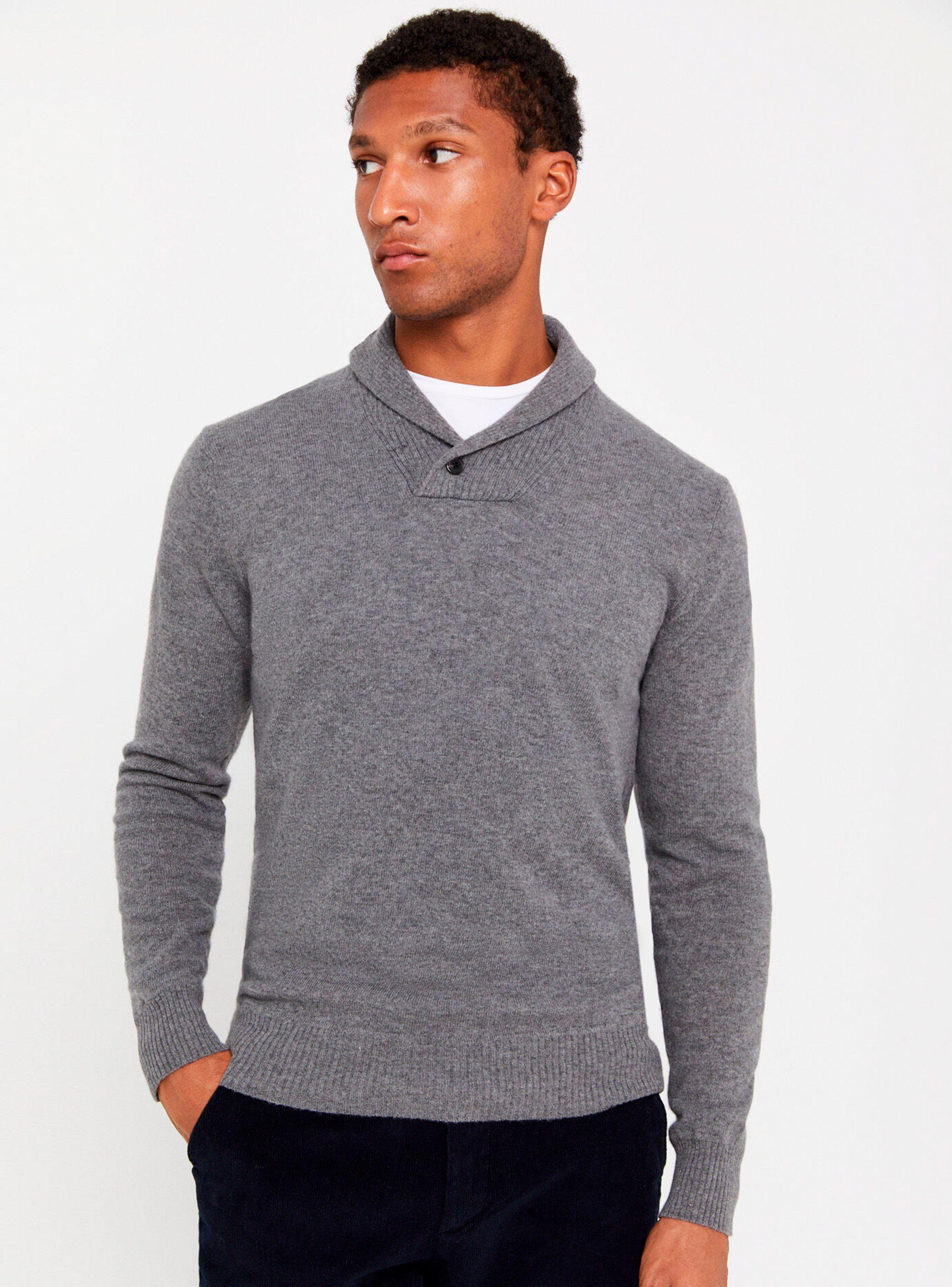 Sweater Lana Lambswool Cuello Smoking-0