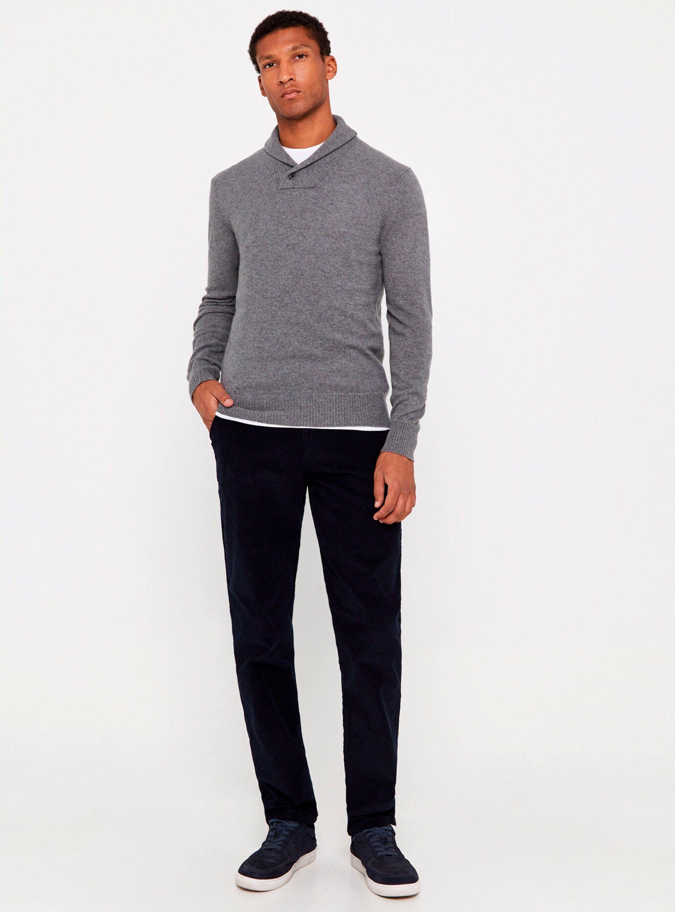 Sweater Lana Lambswool Cuello Smoking-3