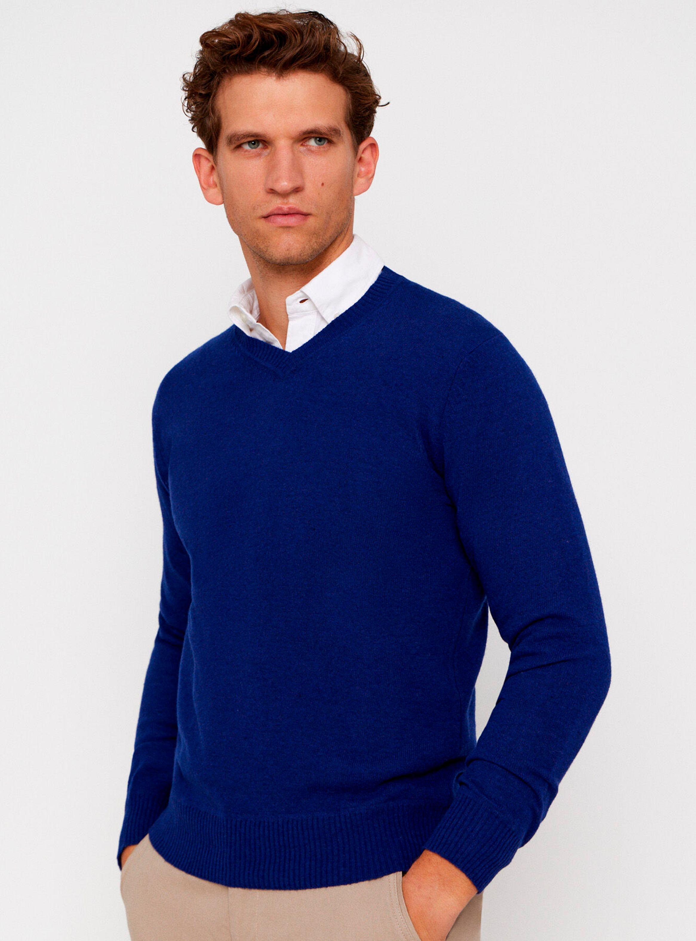 Sweater Lana Lambswool Cuello Pic-0