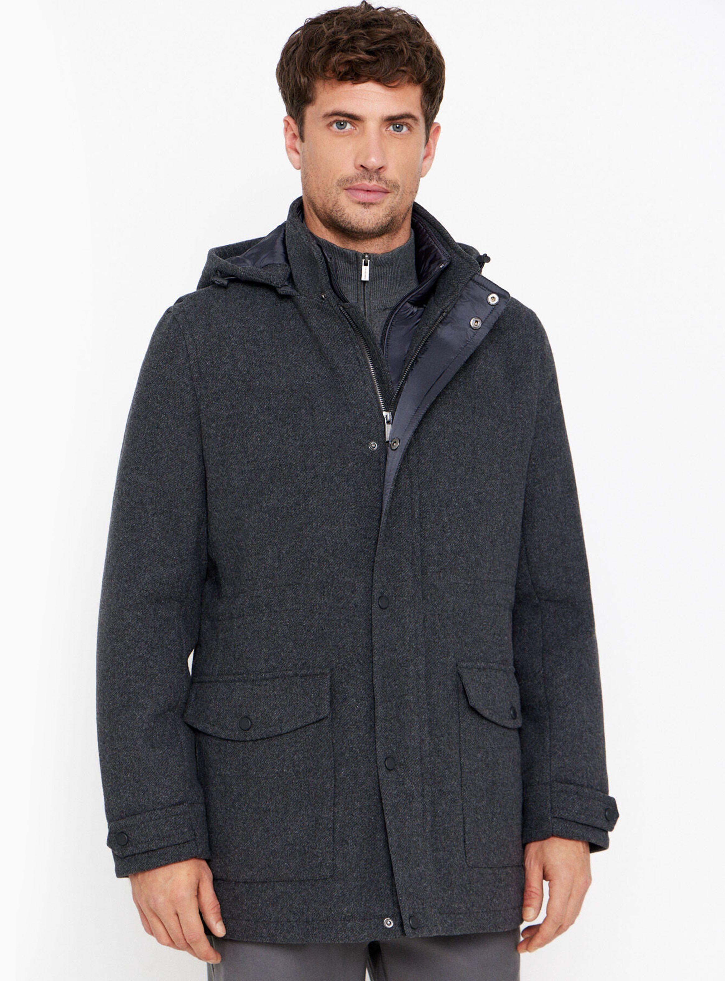Chaqueta Cuatro Bolsillos Capucha-0