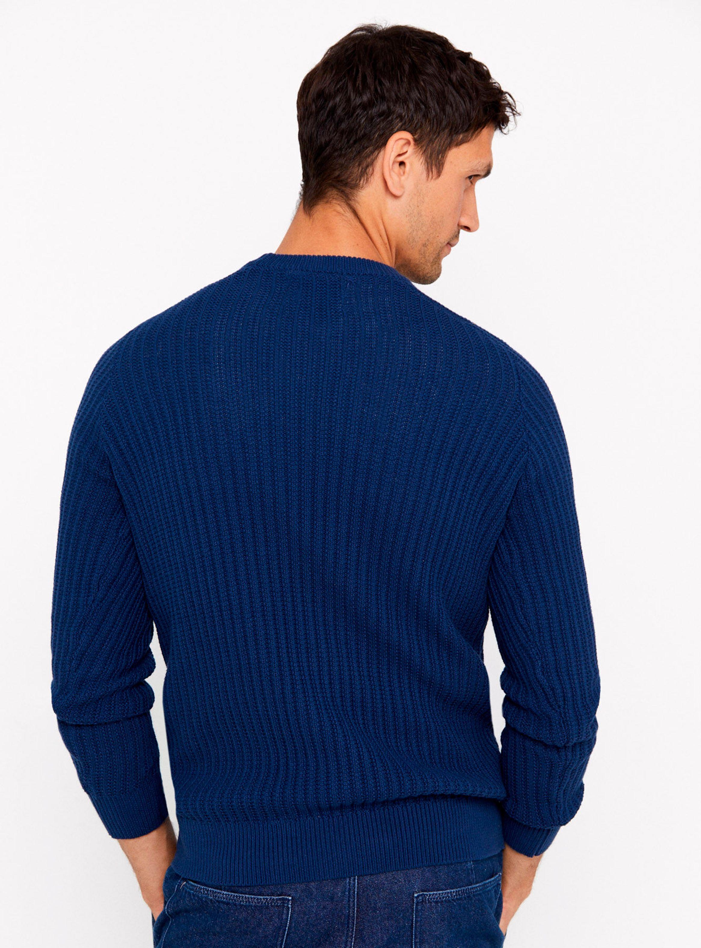 Sweater Algodón Estructura Cuello Redondo-1