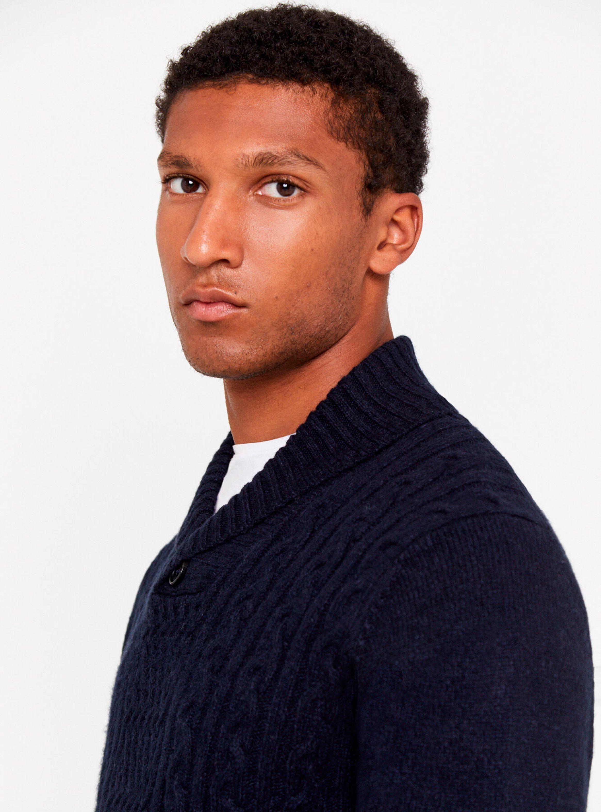 Sweater Cables Cuello Shawl-2