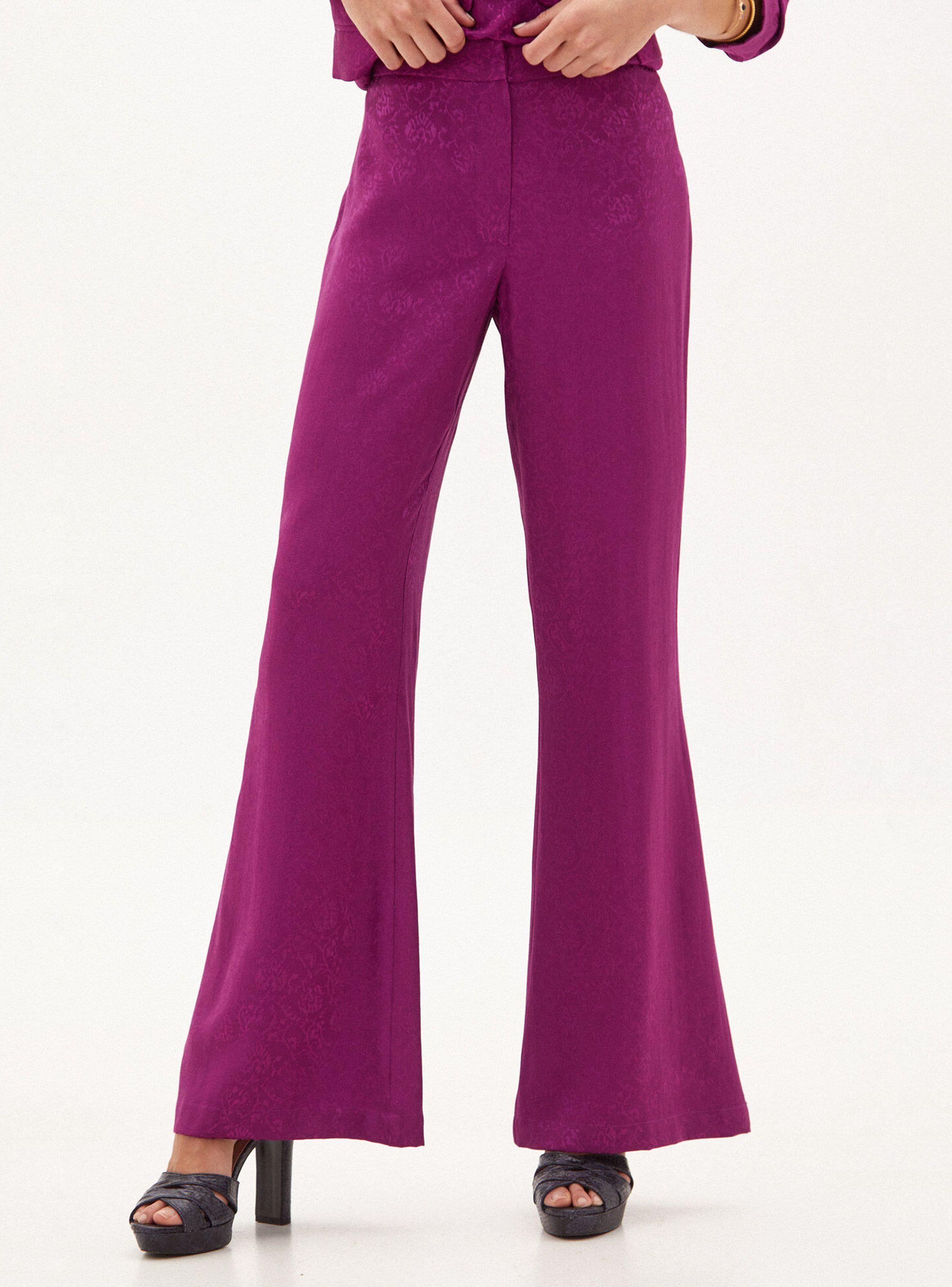 Pantalón Paige Amplio De Jacquard-0