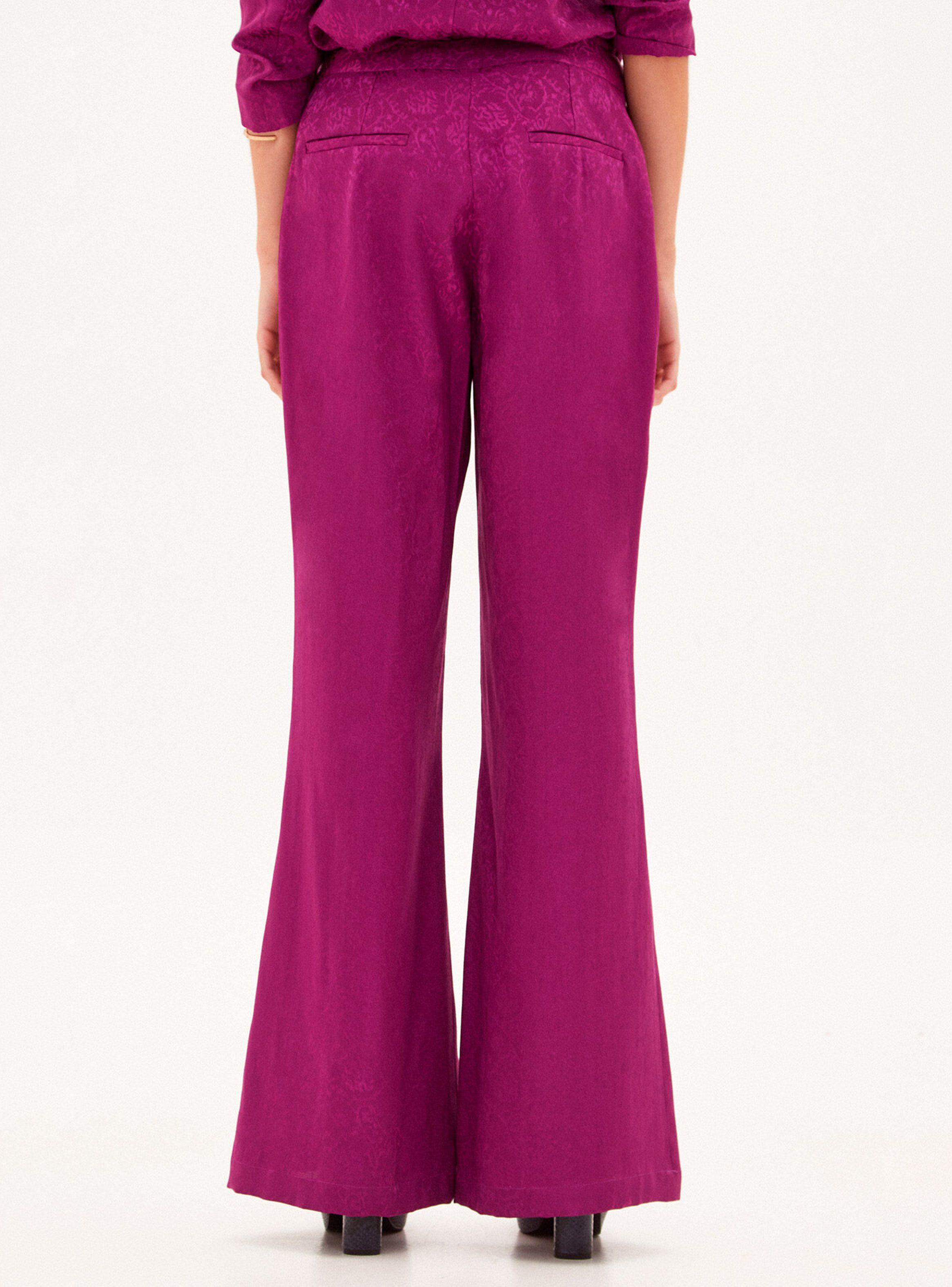 Pantalón Paige Amplio De Jacquard-1