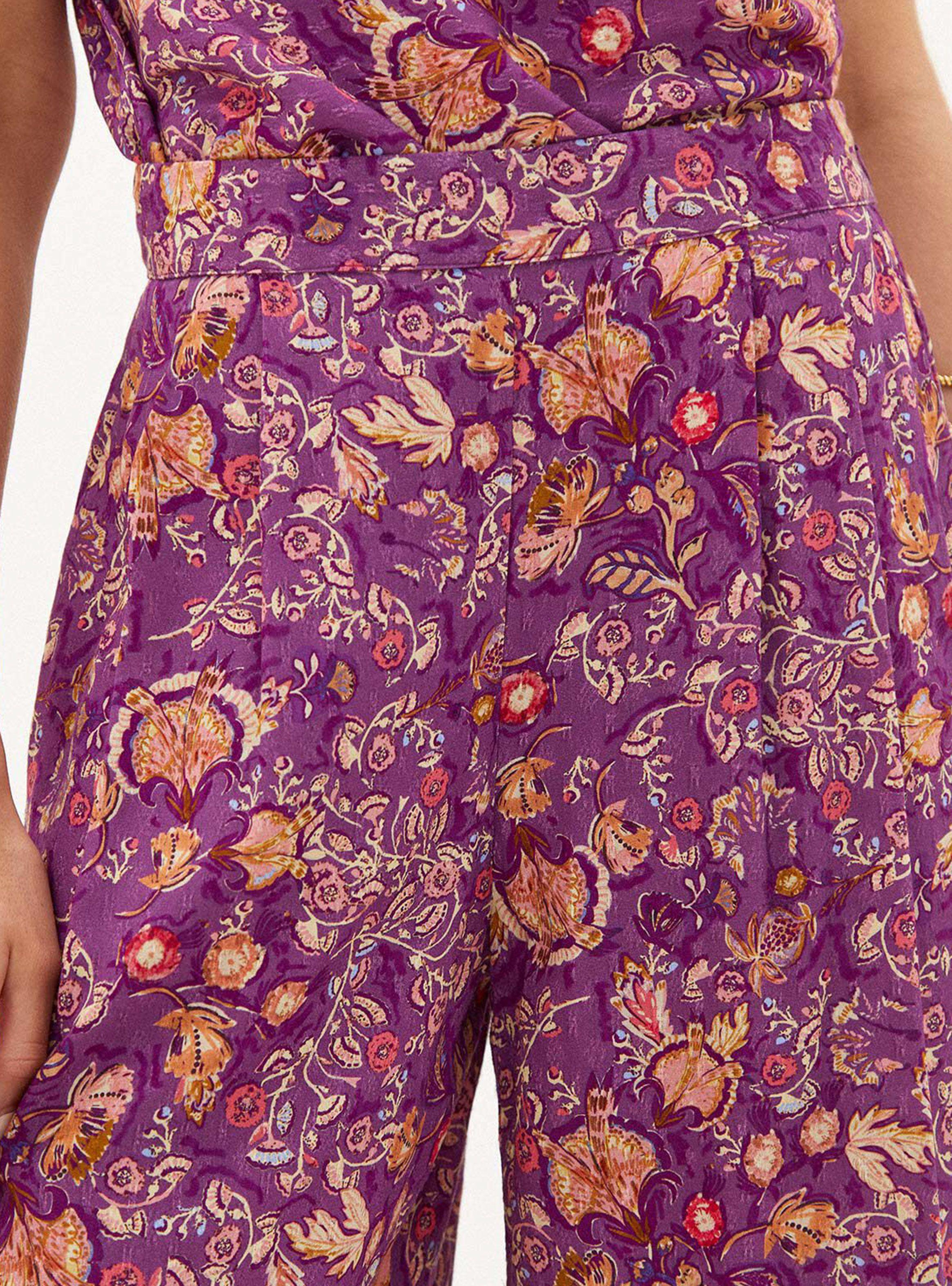 Pantalón Mel Ancho Estampado-2