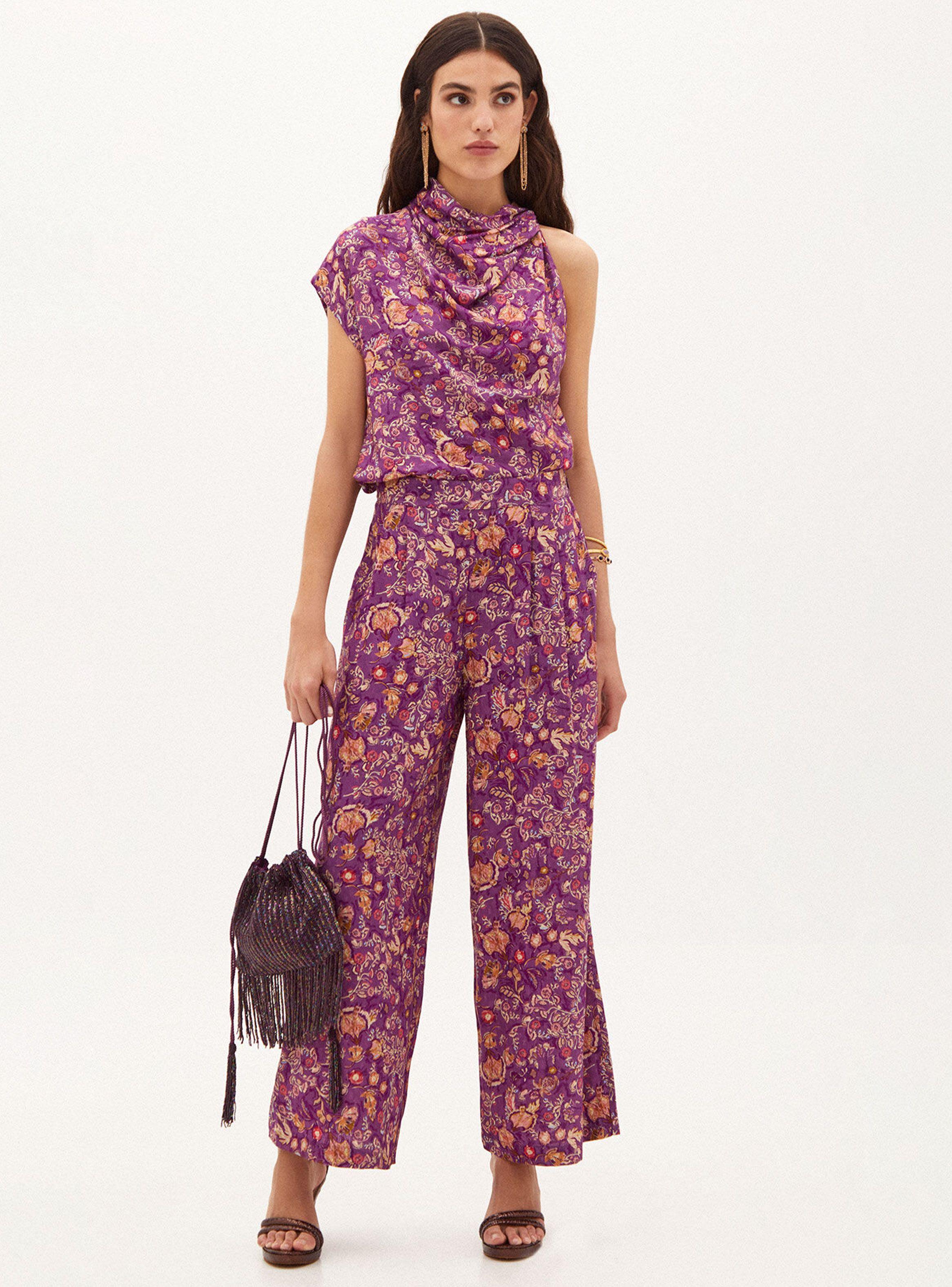 Pantalón Mel Ancho Estampado-3