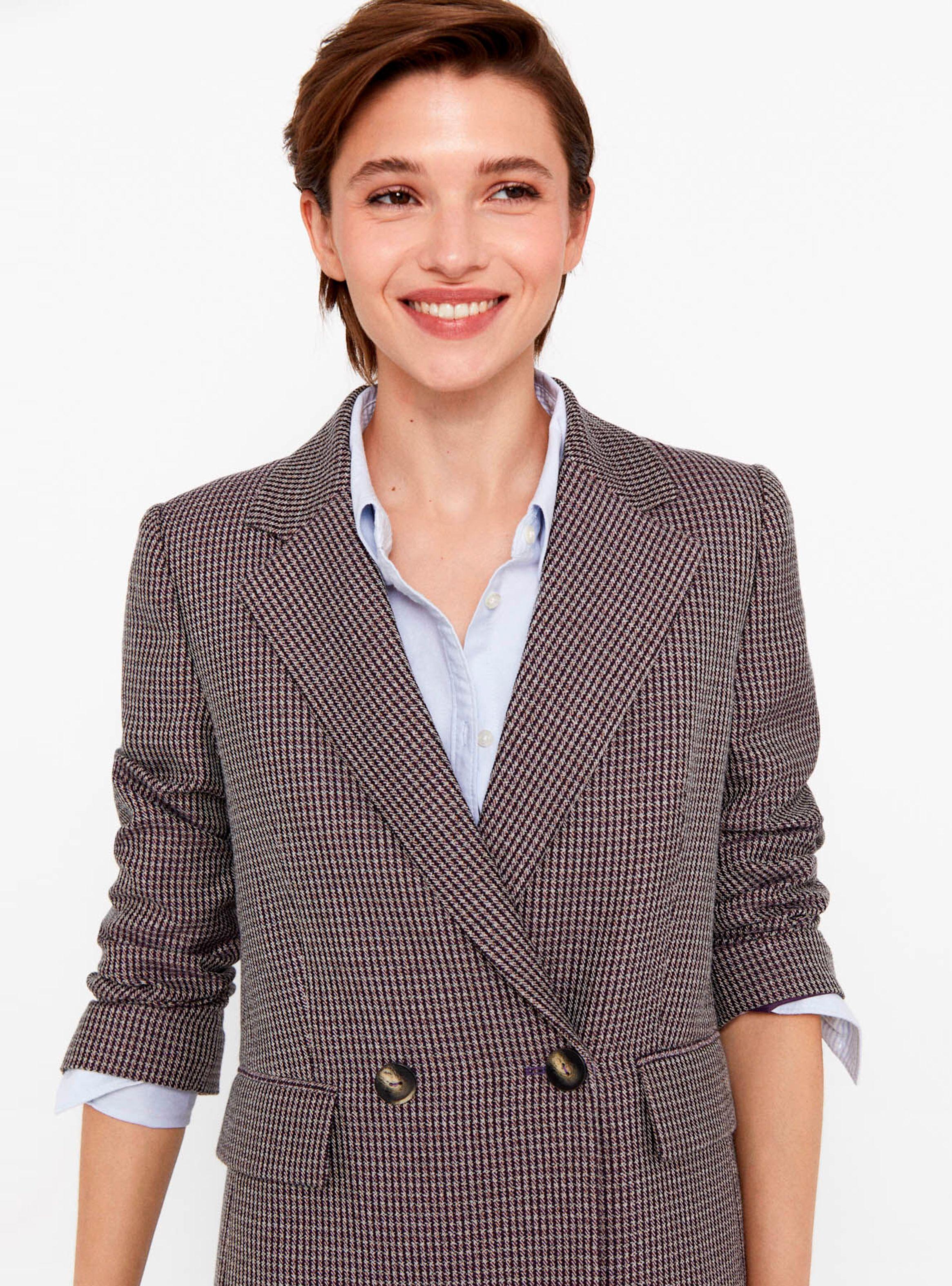 Blazer Tejido Jaspeada-2