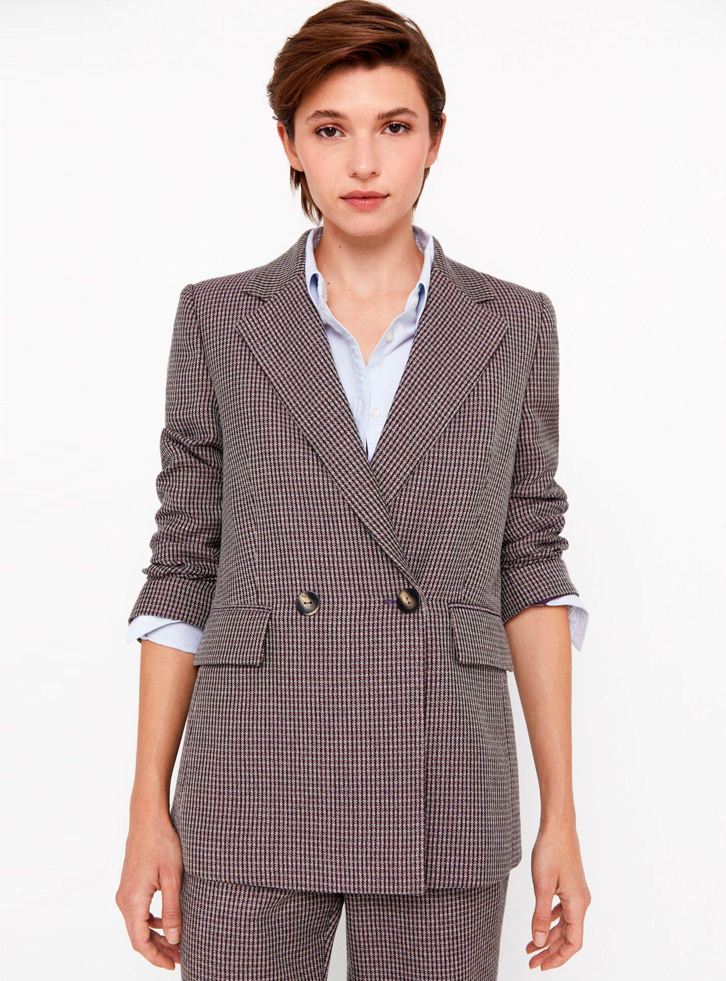 Blazer Tejido Jaspeada-0