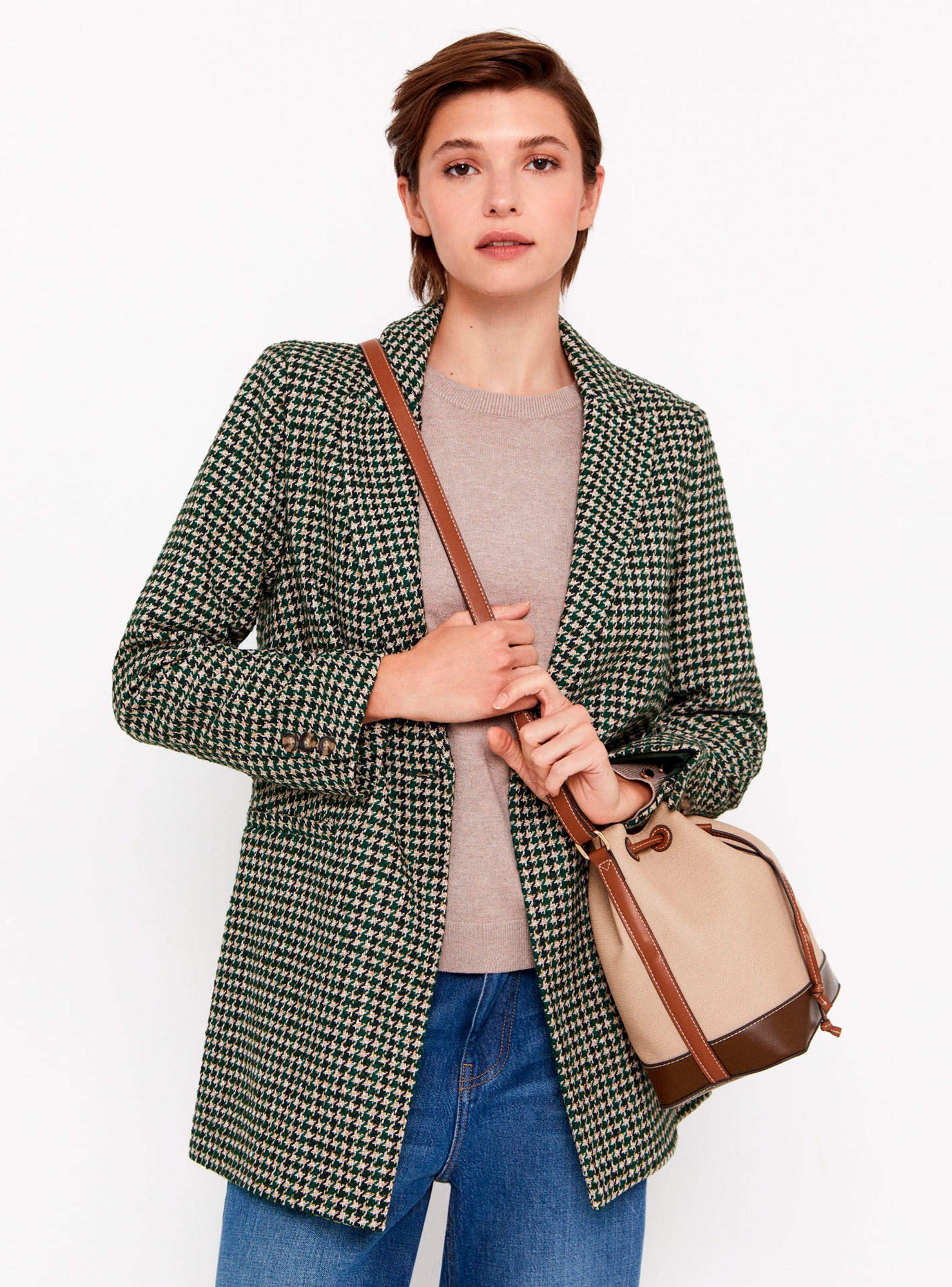 Blazer Tweed Estampado-0