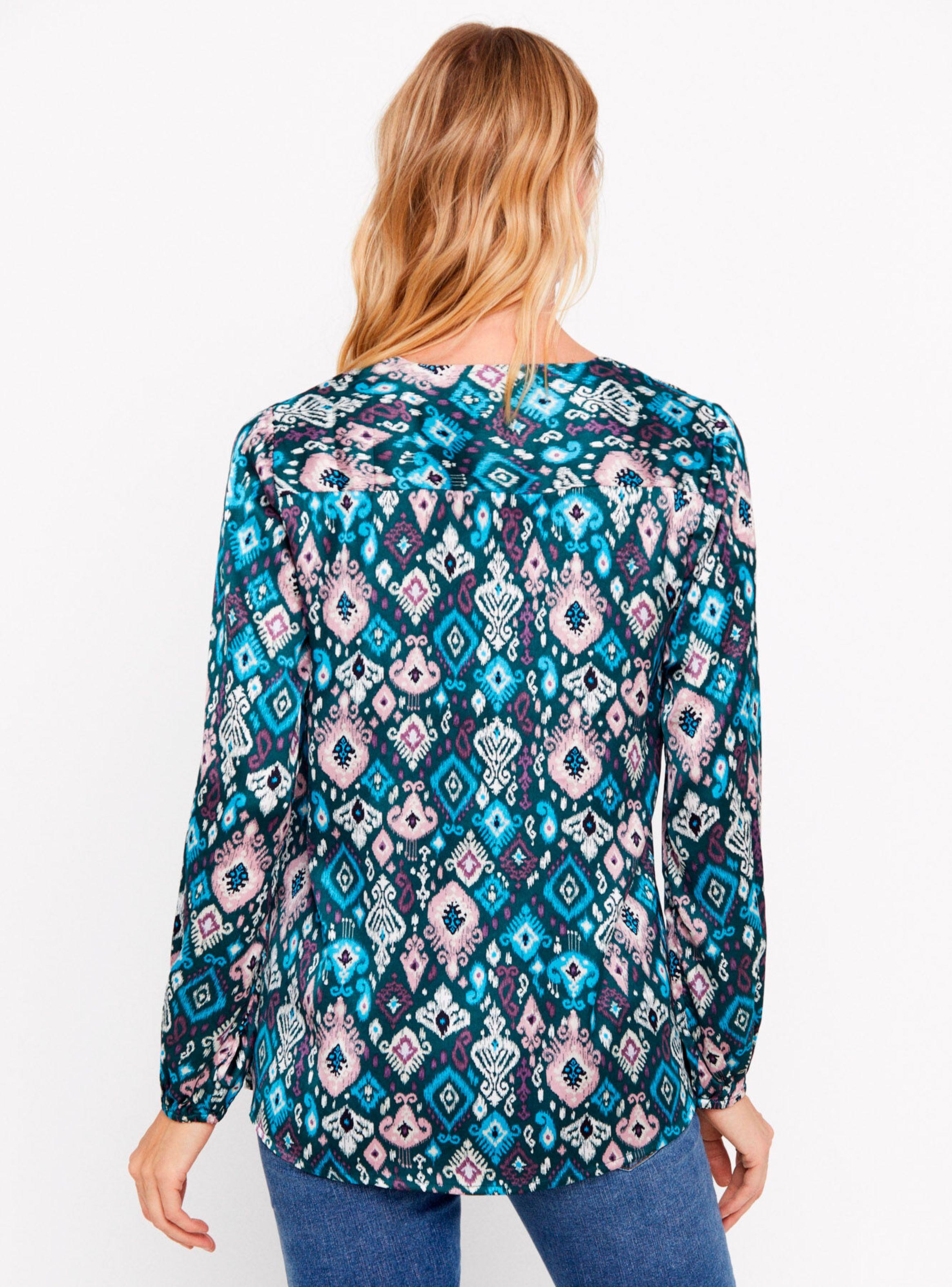 Blusa Larga Satinada-1