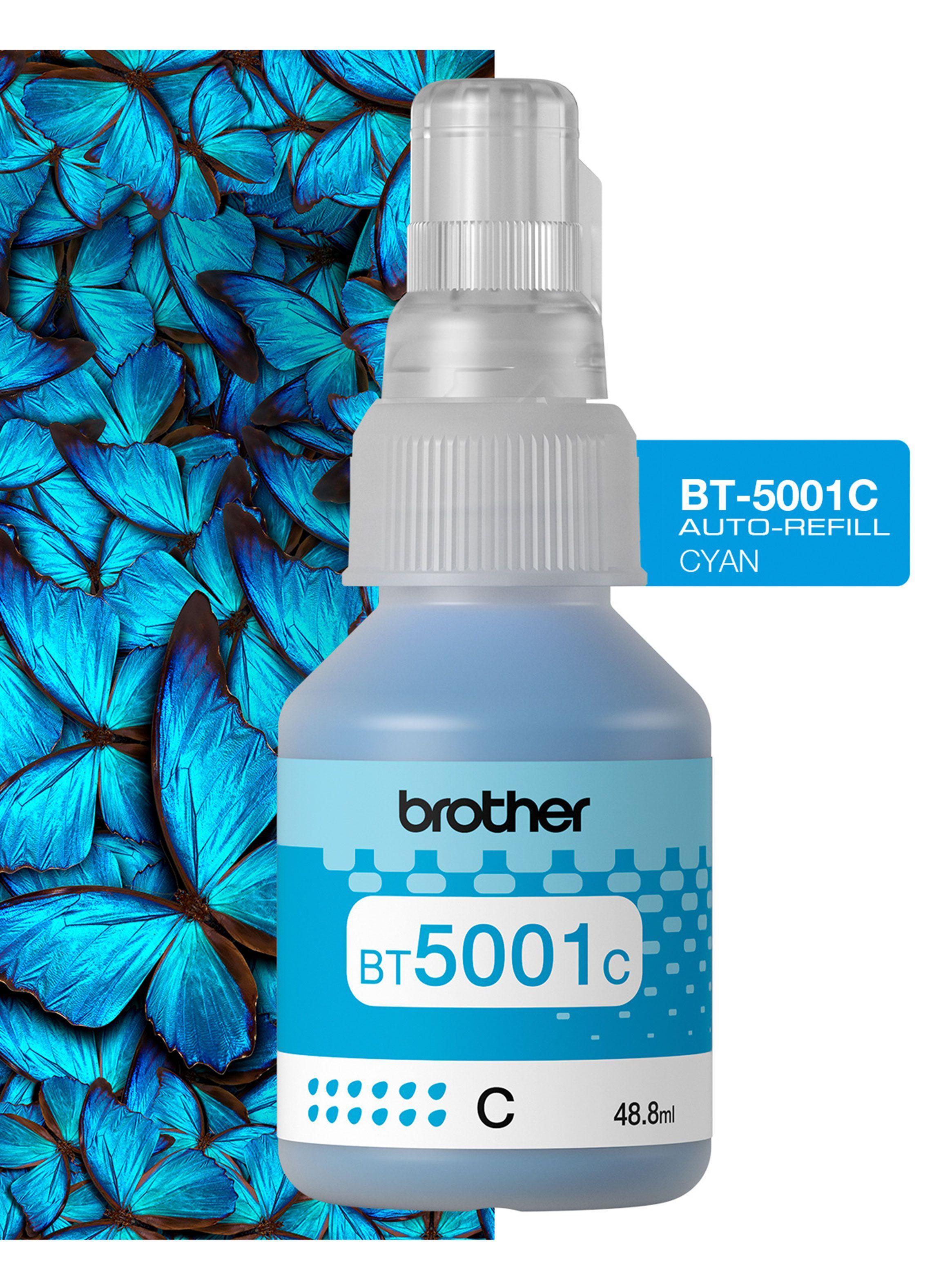 Botella Brother Cyan BT5001C-4
