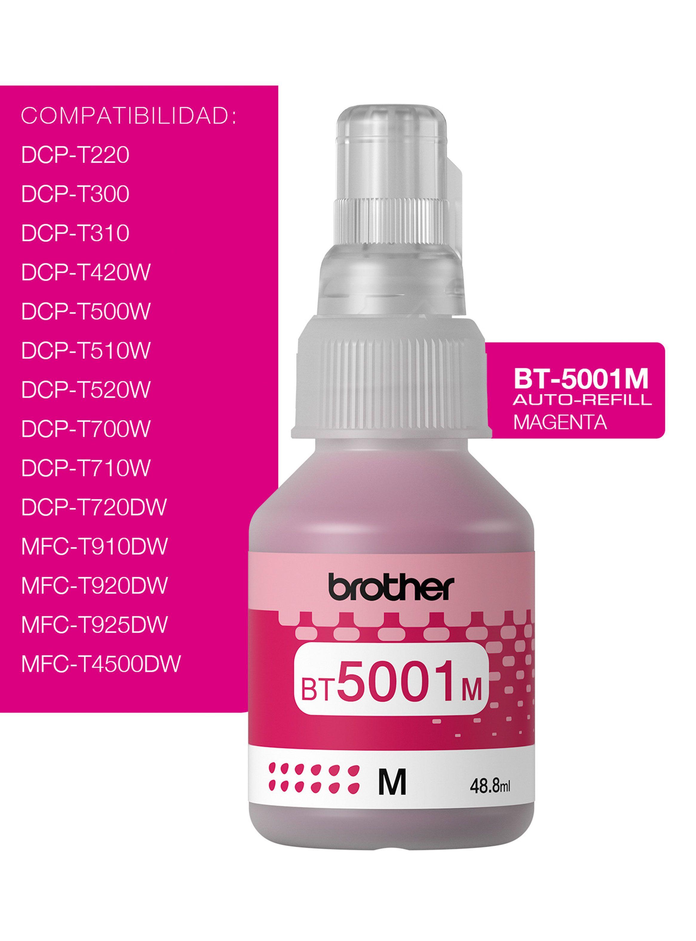 Botella Brother Magenta BT5001M-2