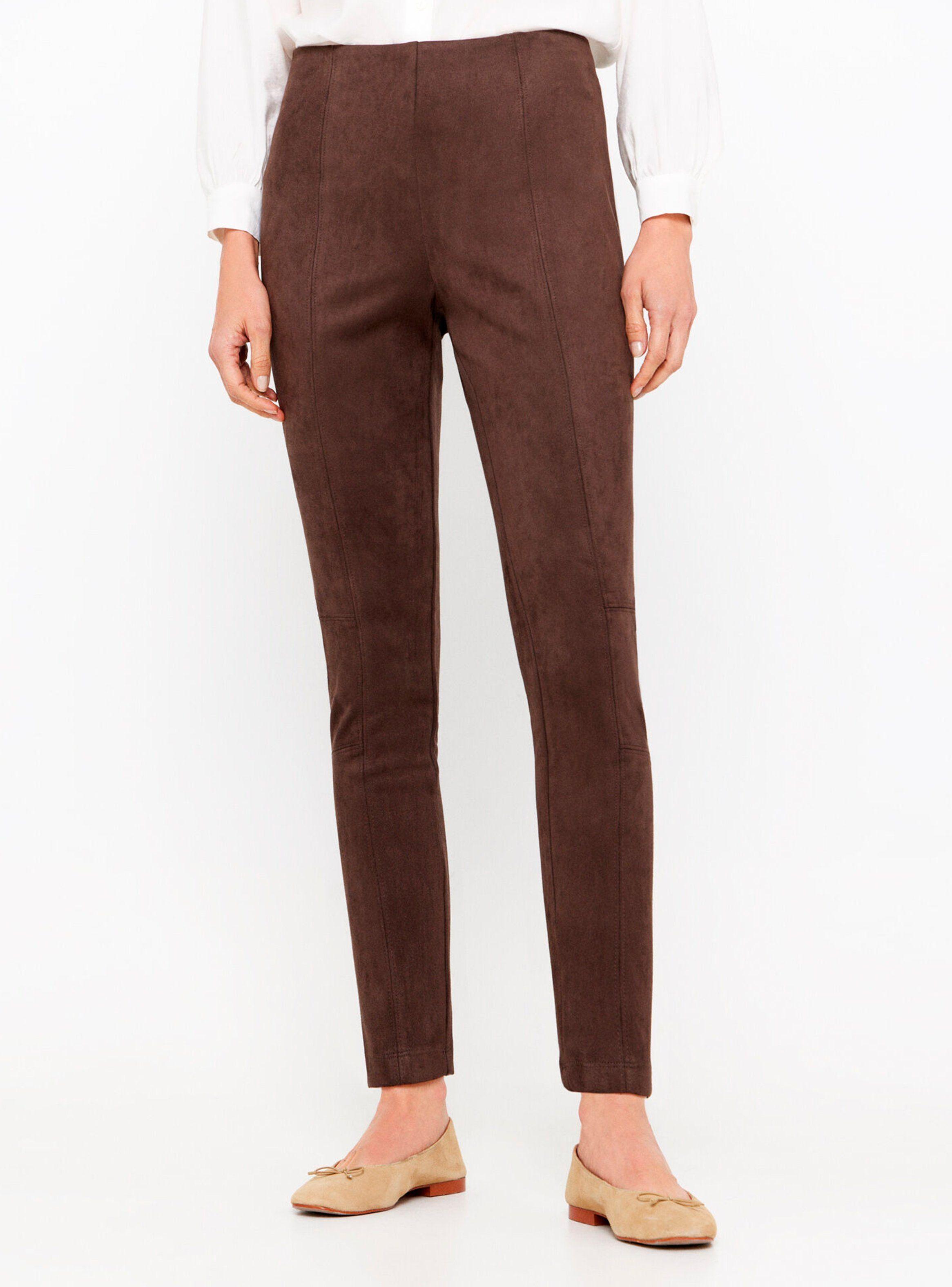 Jeans Legging de Efecto Ante-0