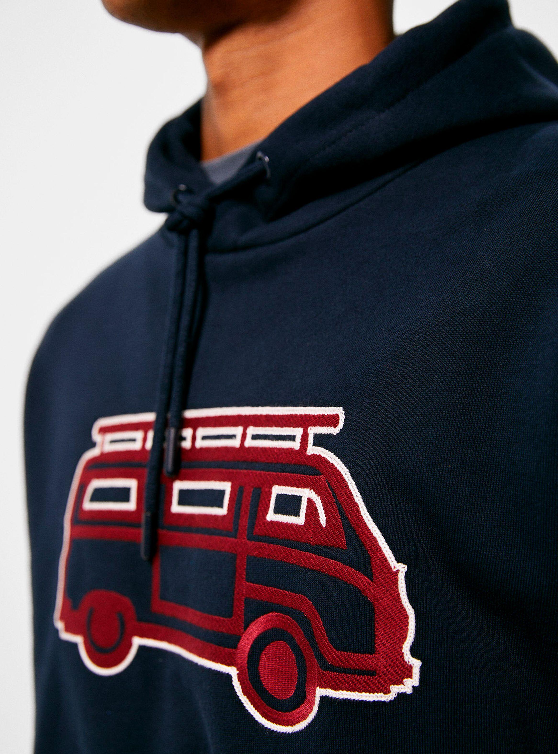 Polerón Capucha Vans-1