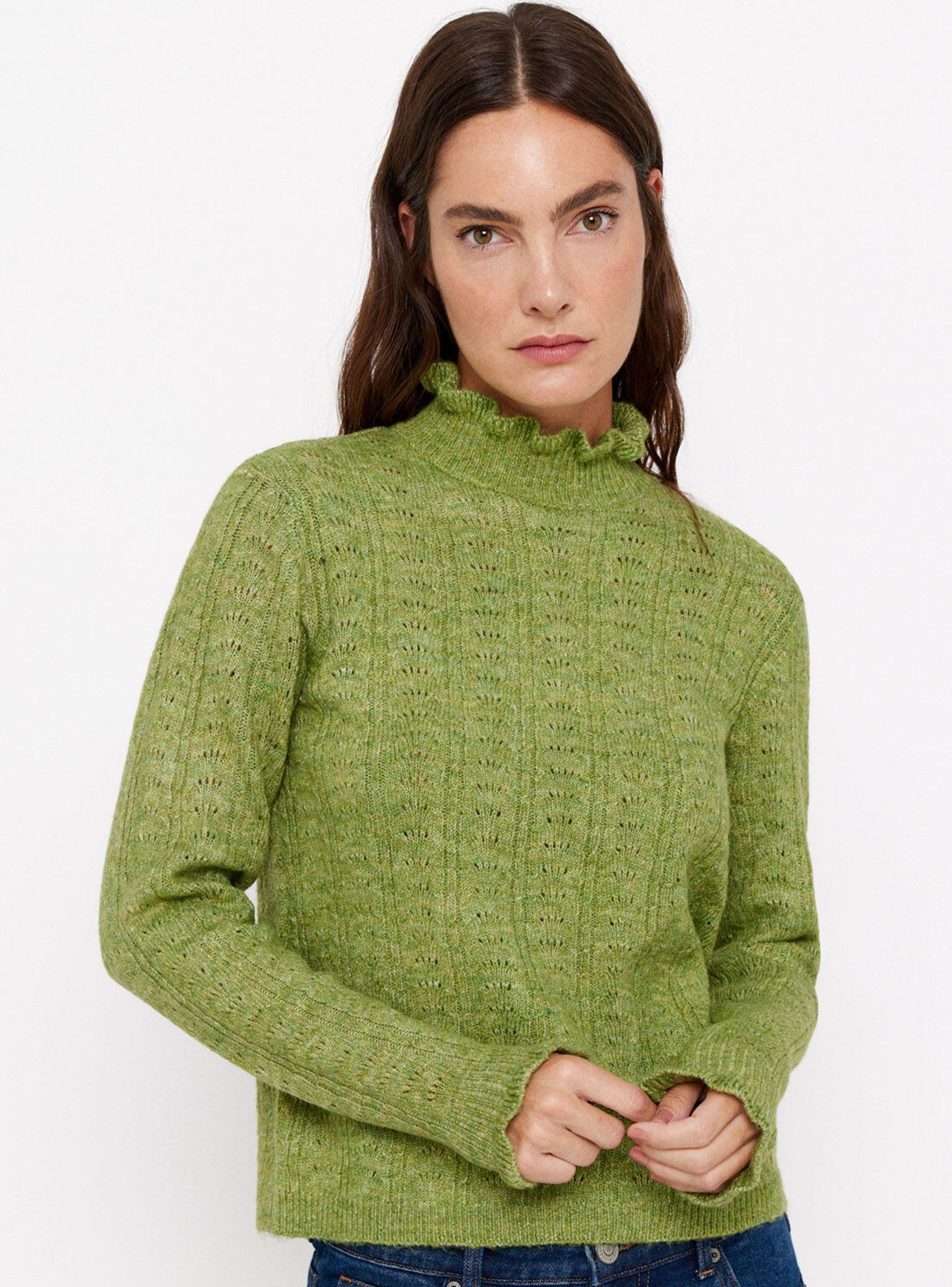 Sweater Cuello Volante-0
