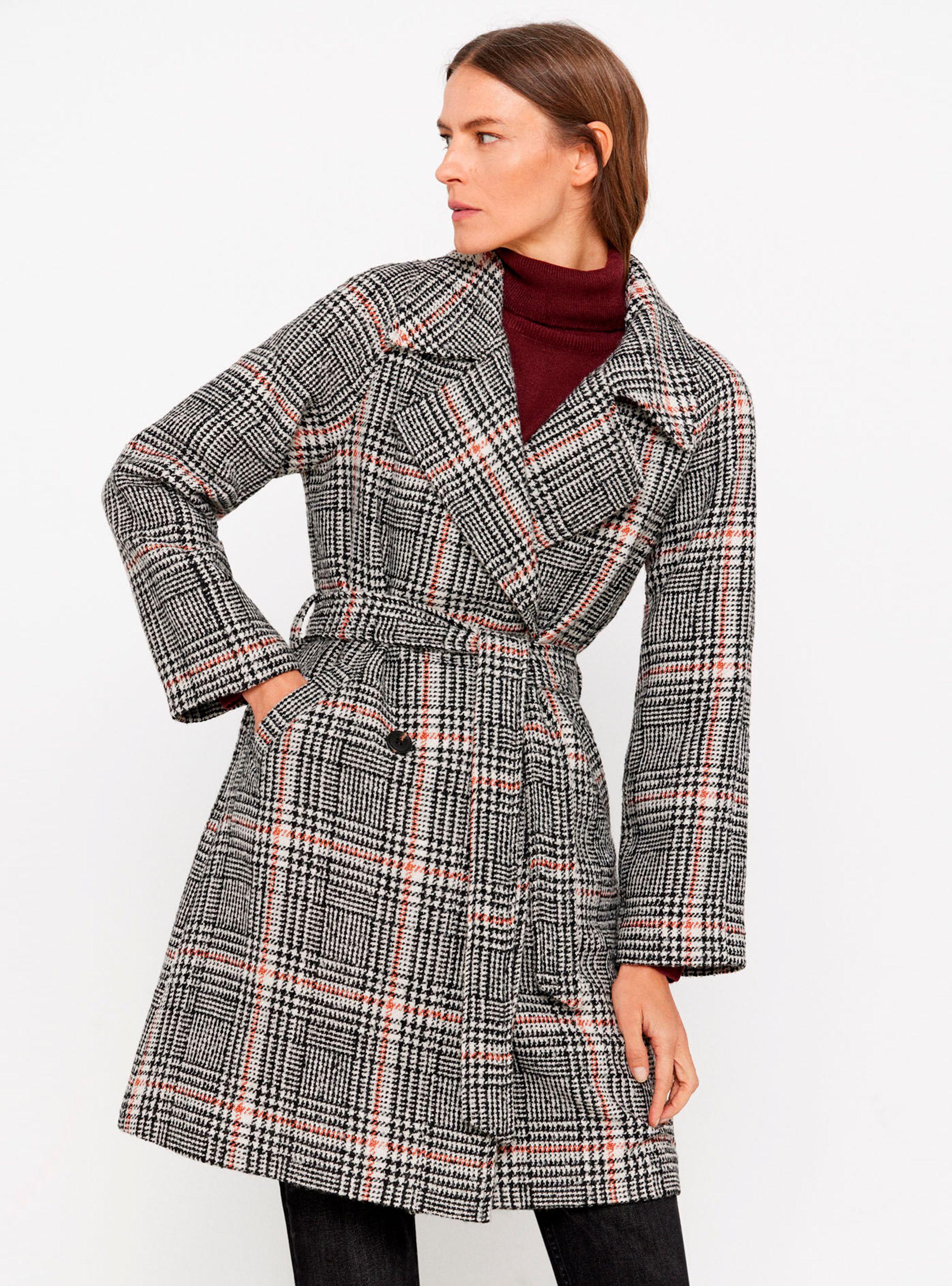Abrigo Trench Cuadros-0
