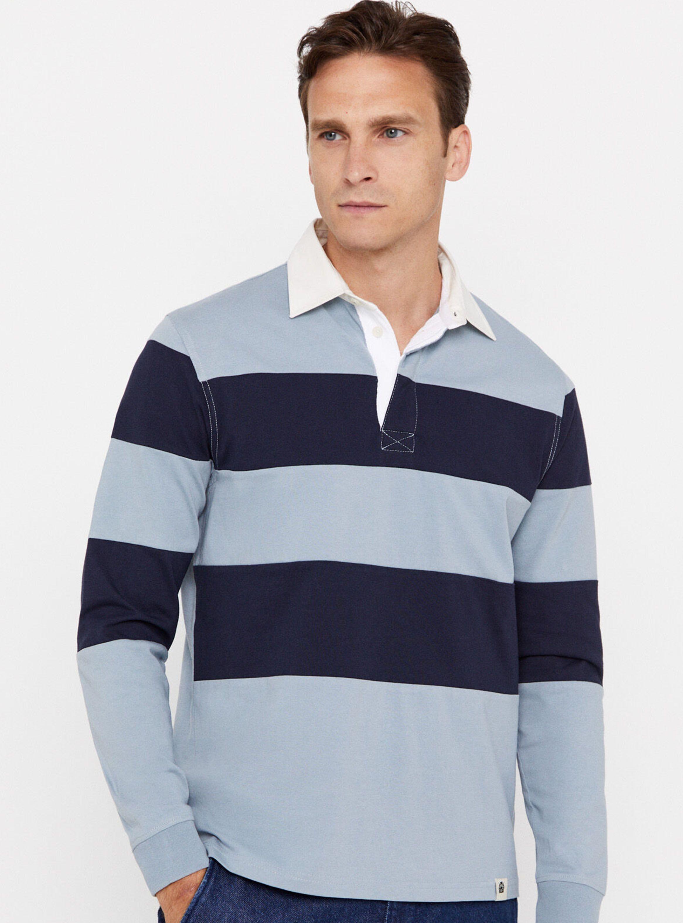 Polera Rugby Print Rayas-0