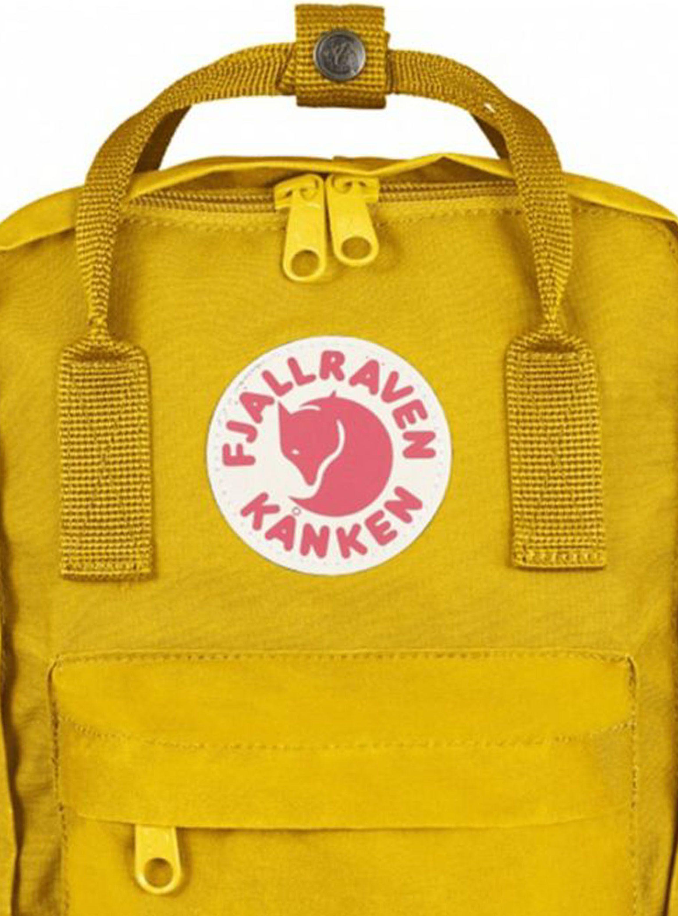 Mochila Kanken Mini Warm Yellow-1