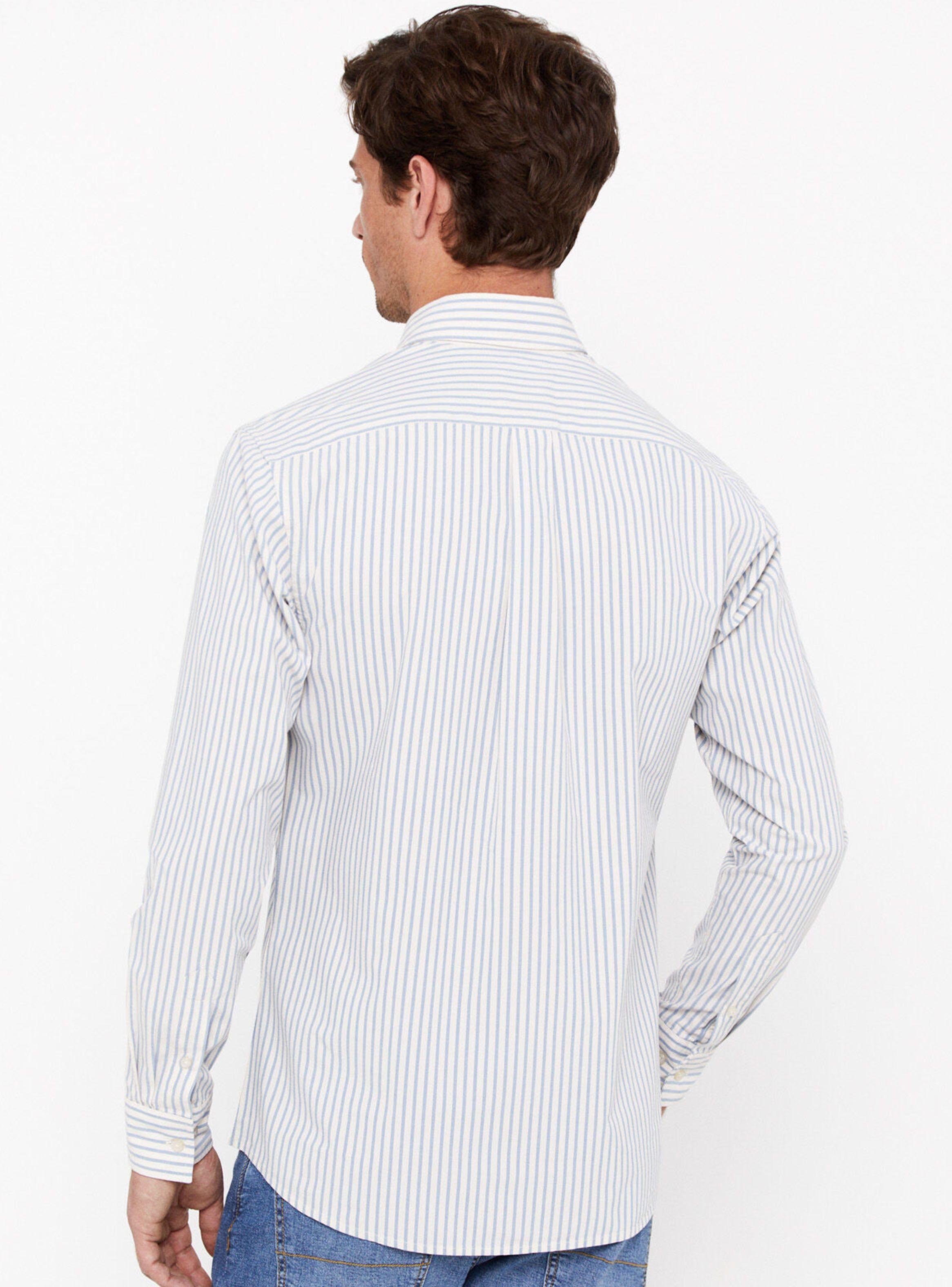Camisa Manga Larga Rayas Fácil Plancha-1
