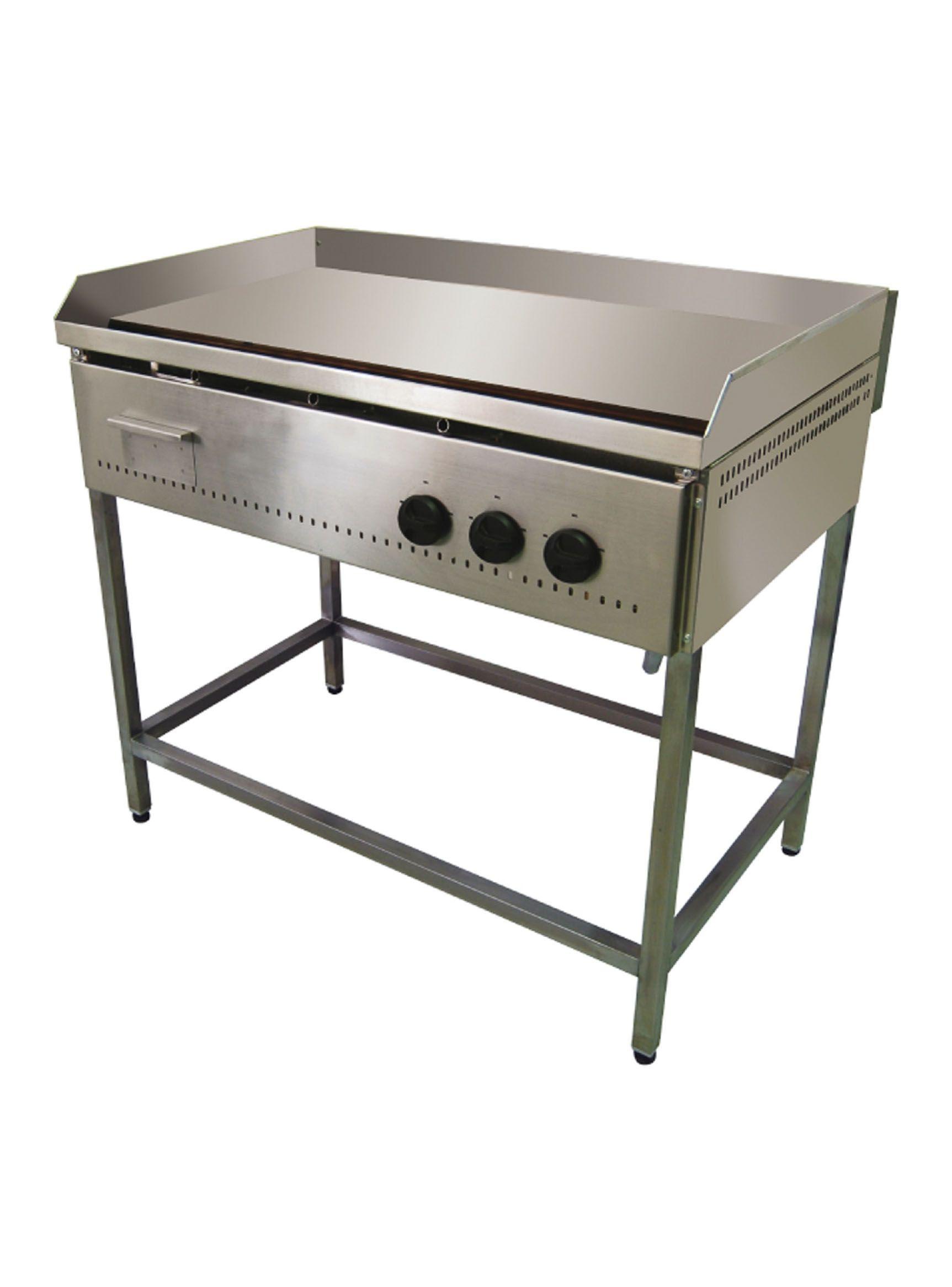 Plancha Churrasquera Lisa Maigas 1000x600 mm-0