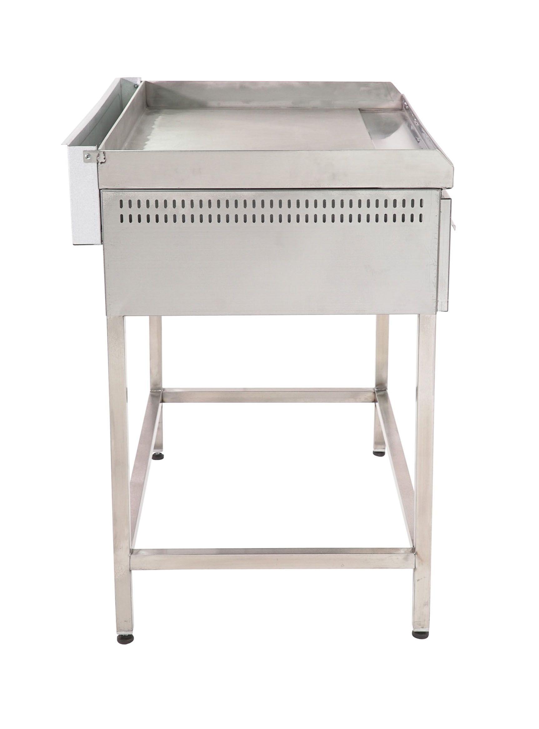 Plancha Churrasquera Lisa Maigas 1000x600 mm-3