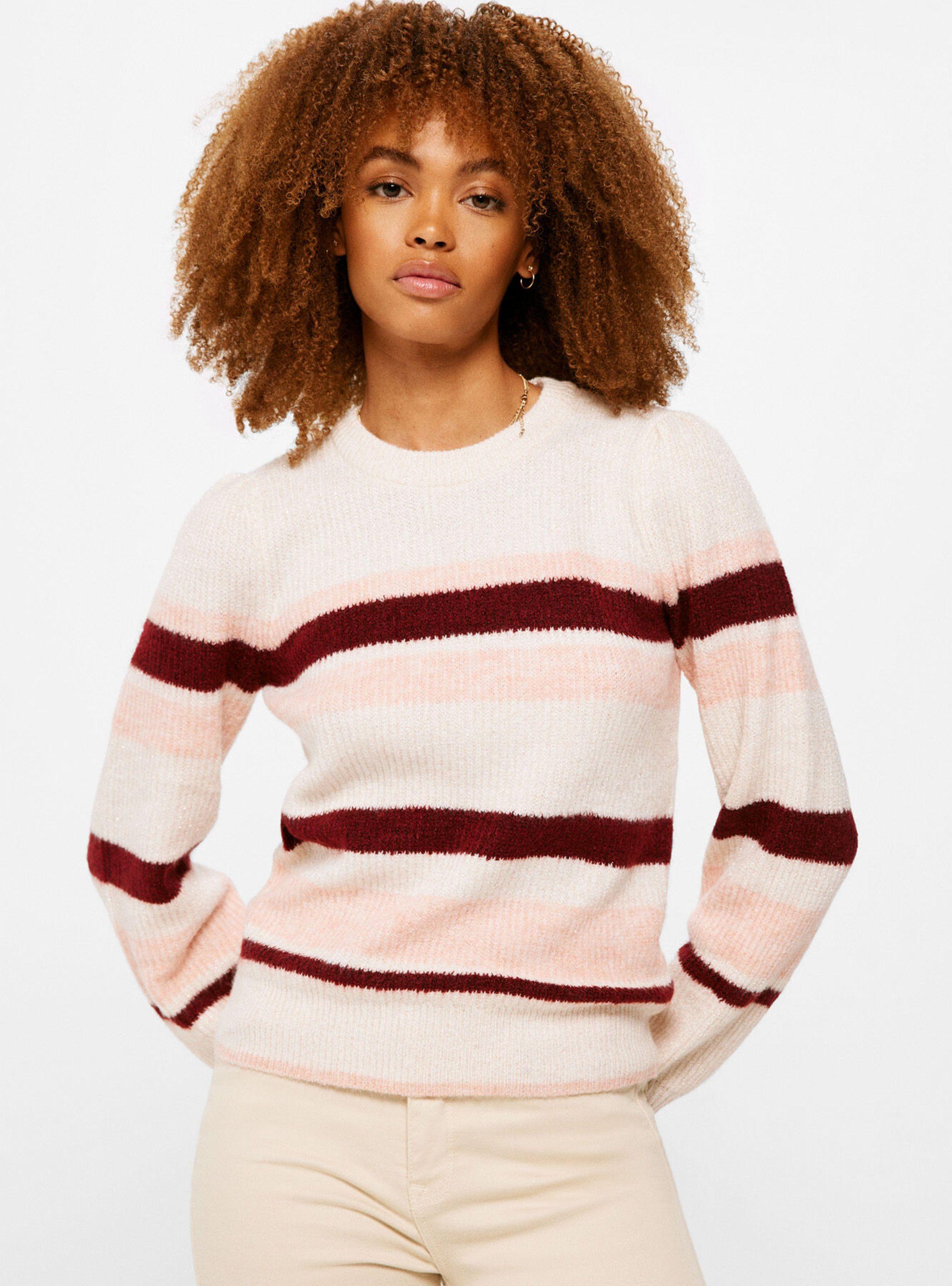 Sweater Jersey Rayas Color Block Lurex-0