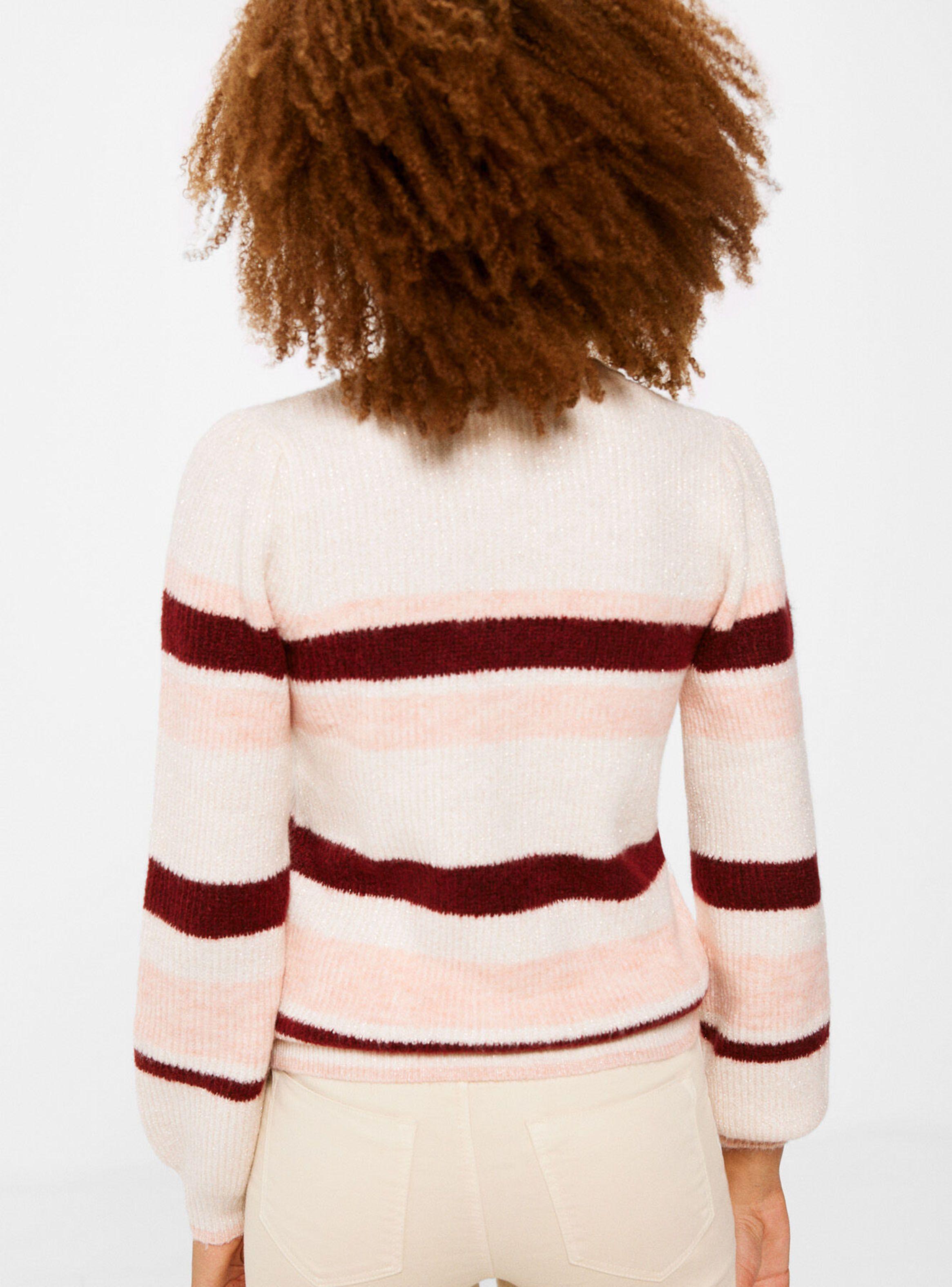 Sweater Jersey Rayas Color Block Lurex-1