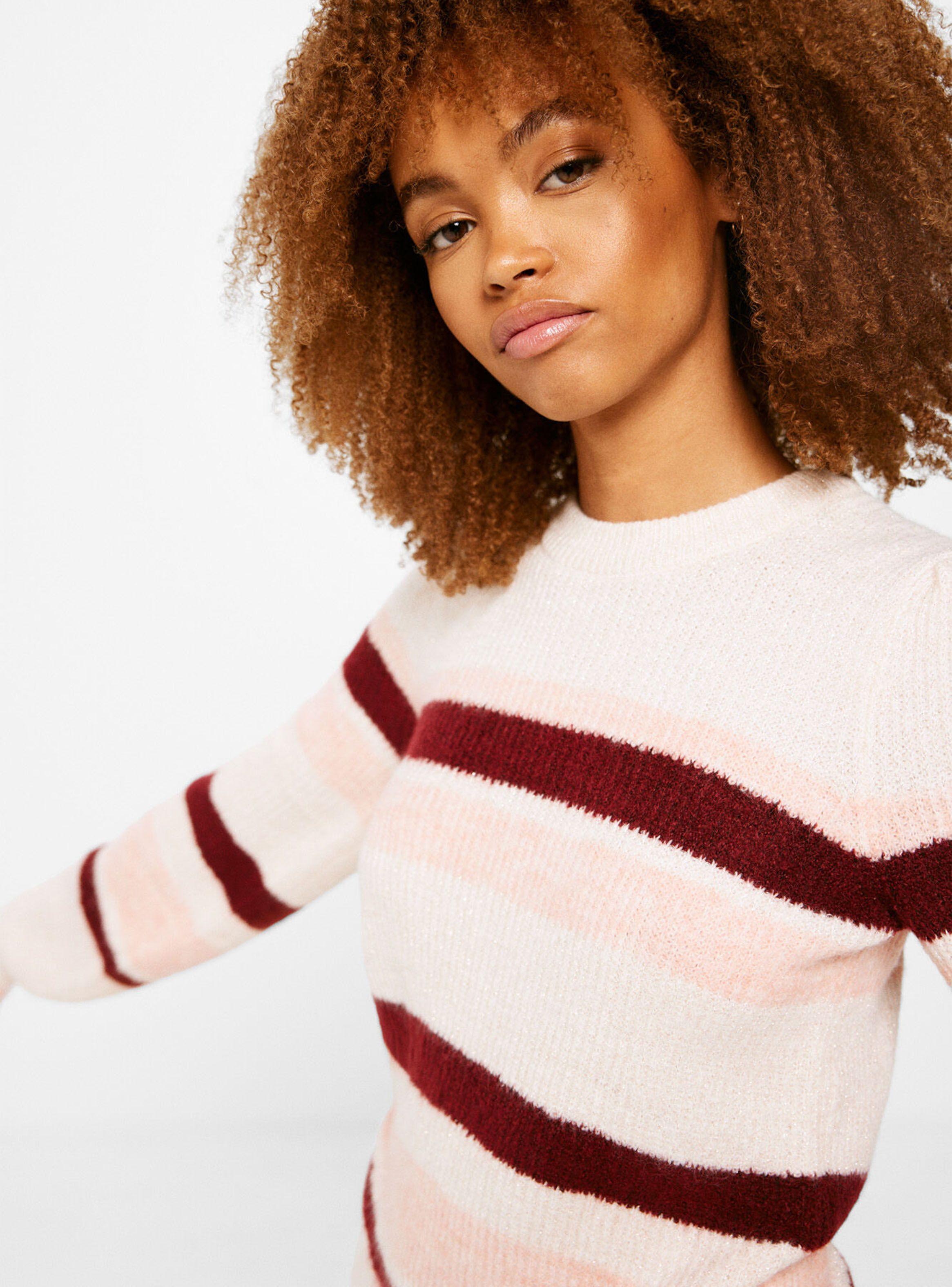 Sweater Jersey Rayas Color Block Lurex-2