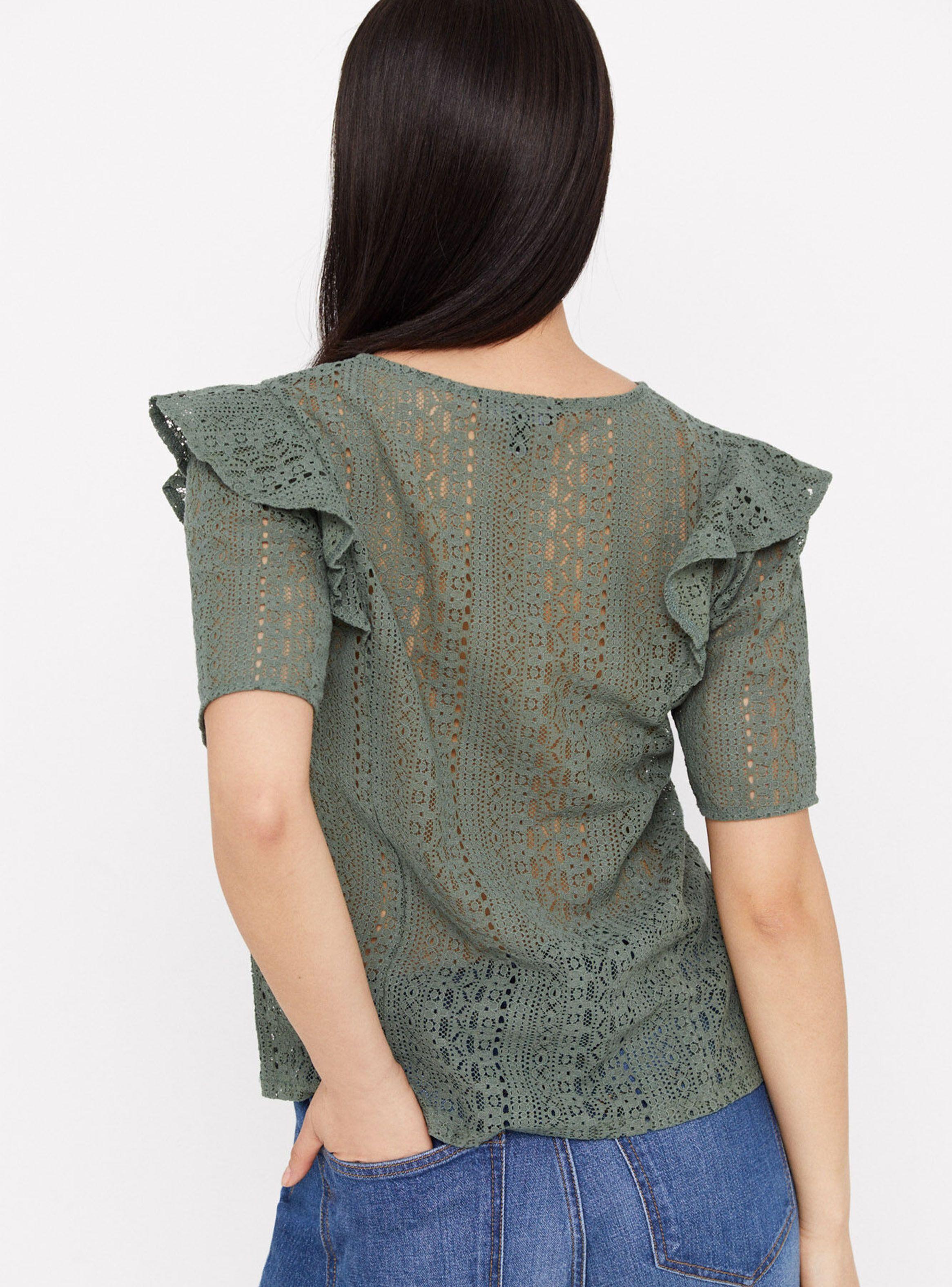 Top De Punto Encaje-1