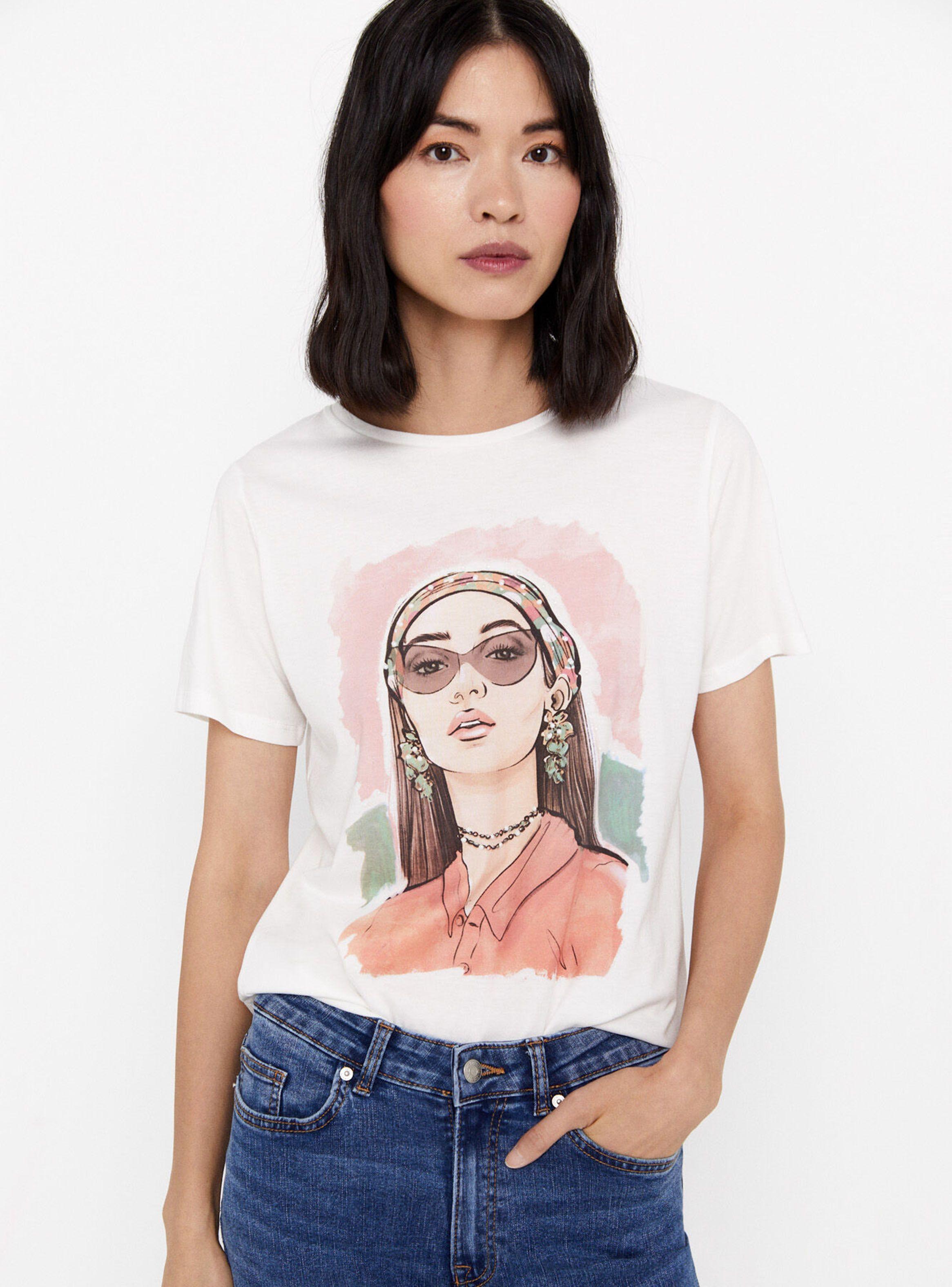 Polera Estampada Algodón Bci-0
