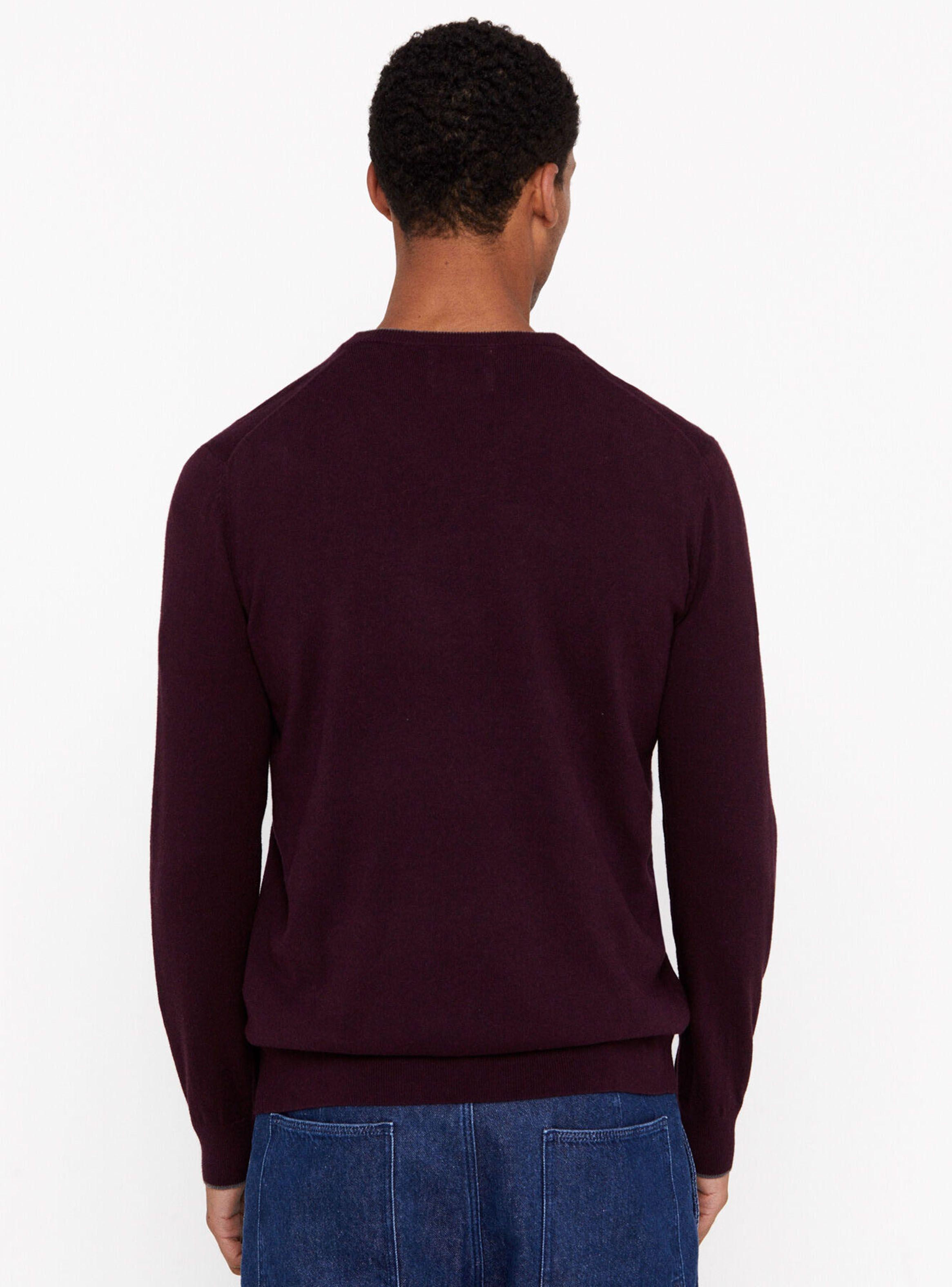 Sweater Algodón Cashmere Cuello Pic-1