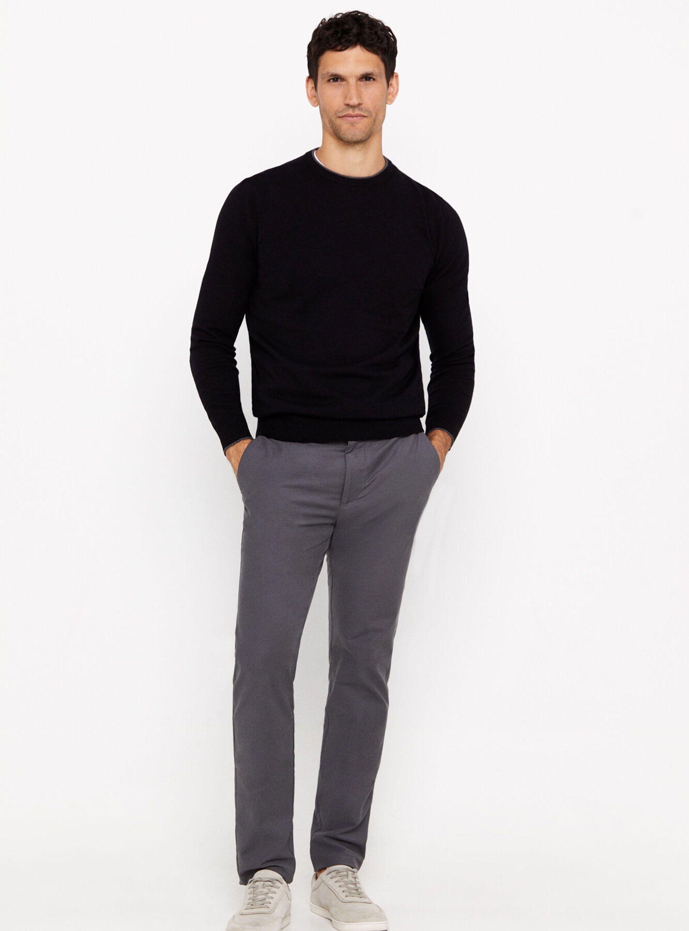 Sweater Algodón Cashmere Cuello Redondo-3