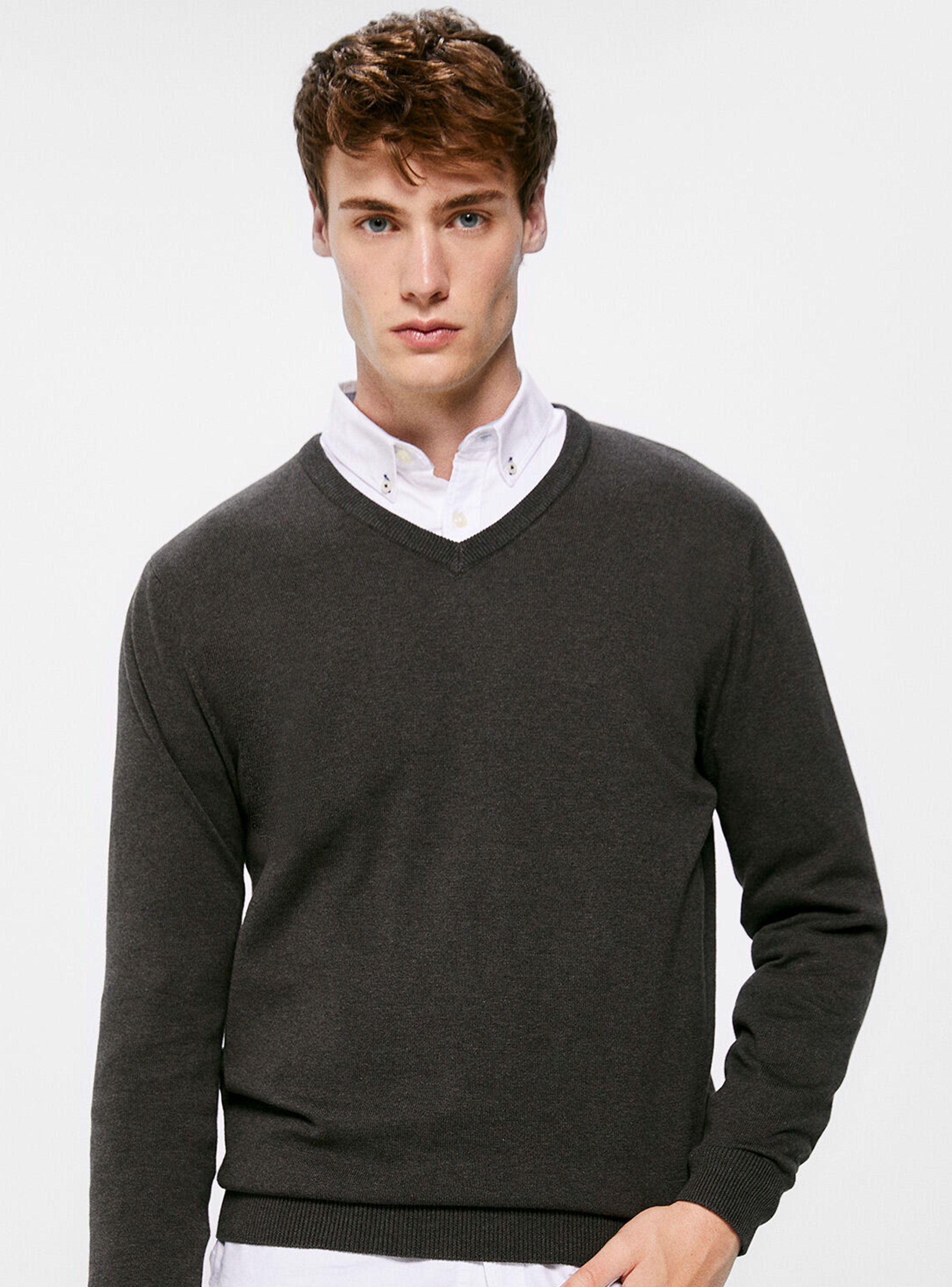 Sweater Básico Cuello Pic-0