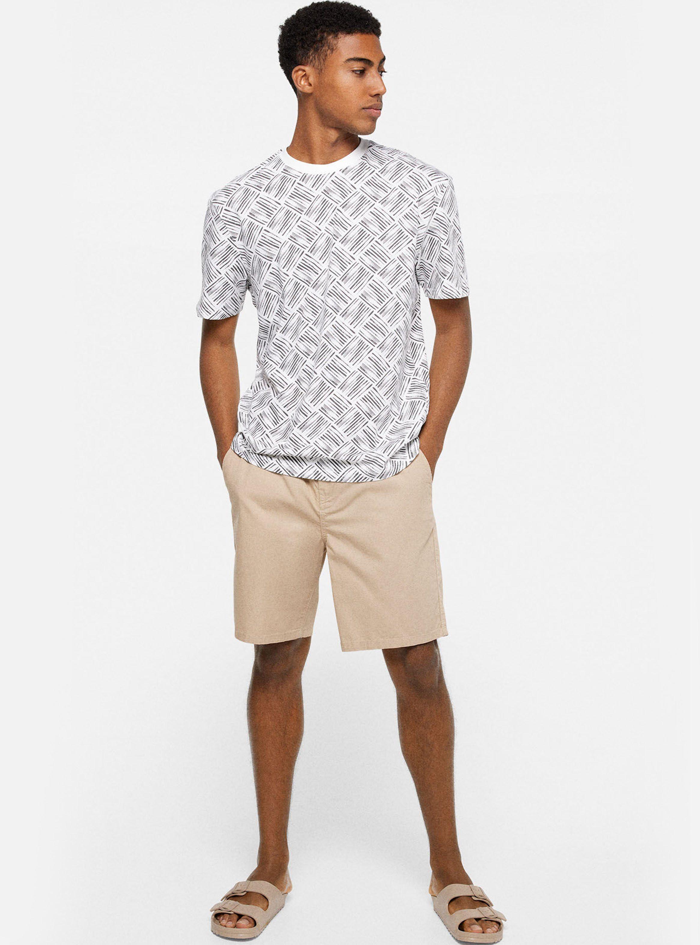 Polera MC Estampado Geométrico-3