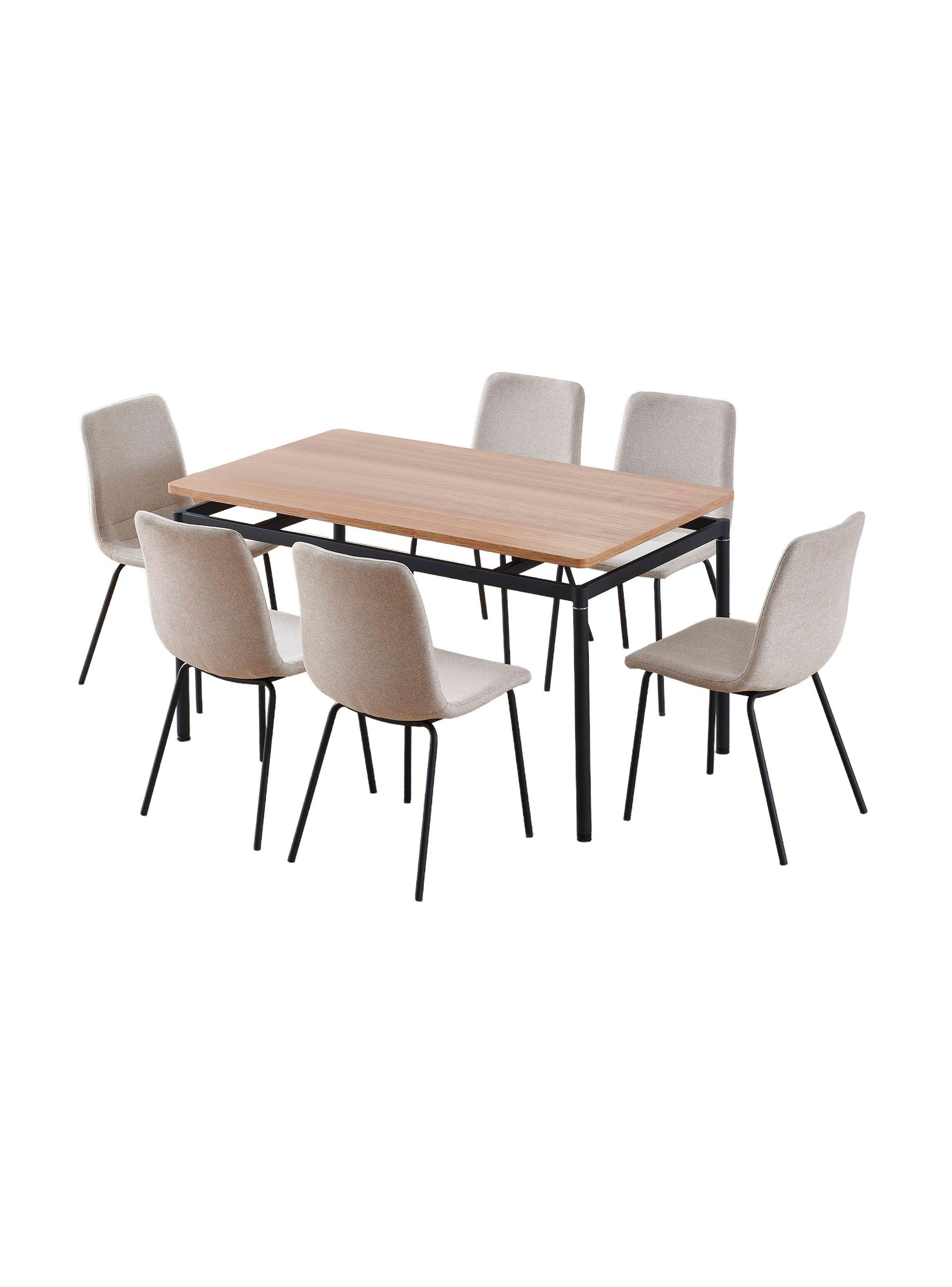 Juego Comedor 6 Sillas Austin-1