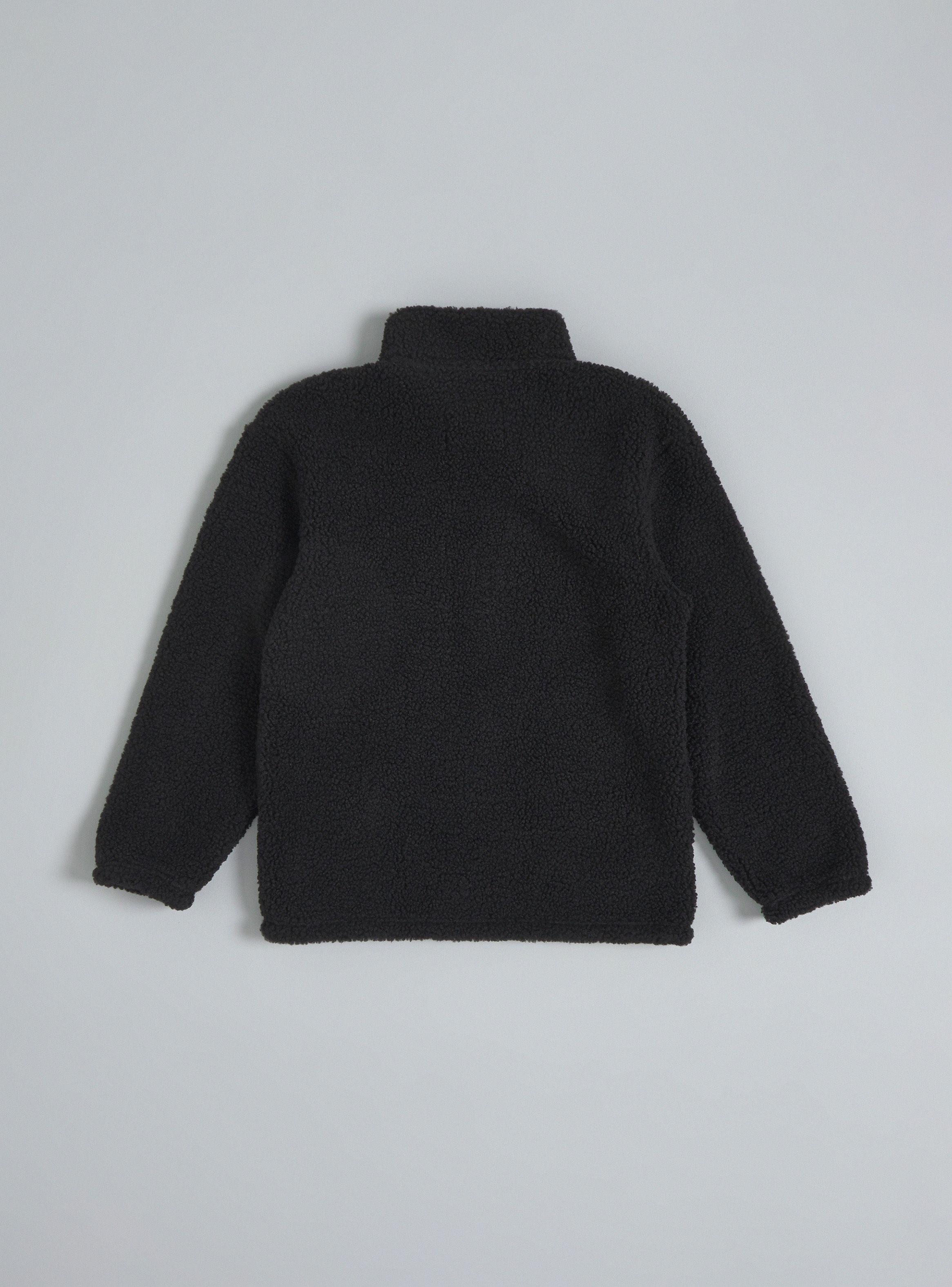 Polar Liso con Aplicación De Nailon y Bolsillo-3