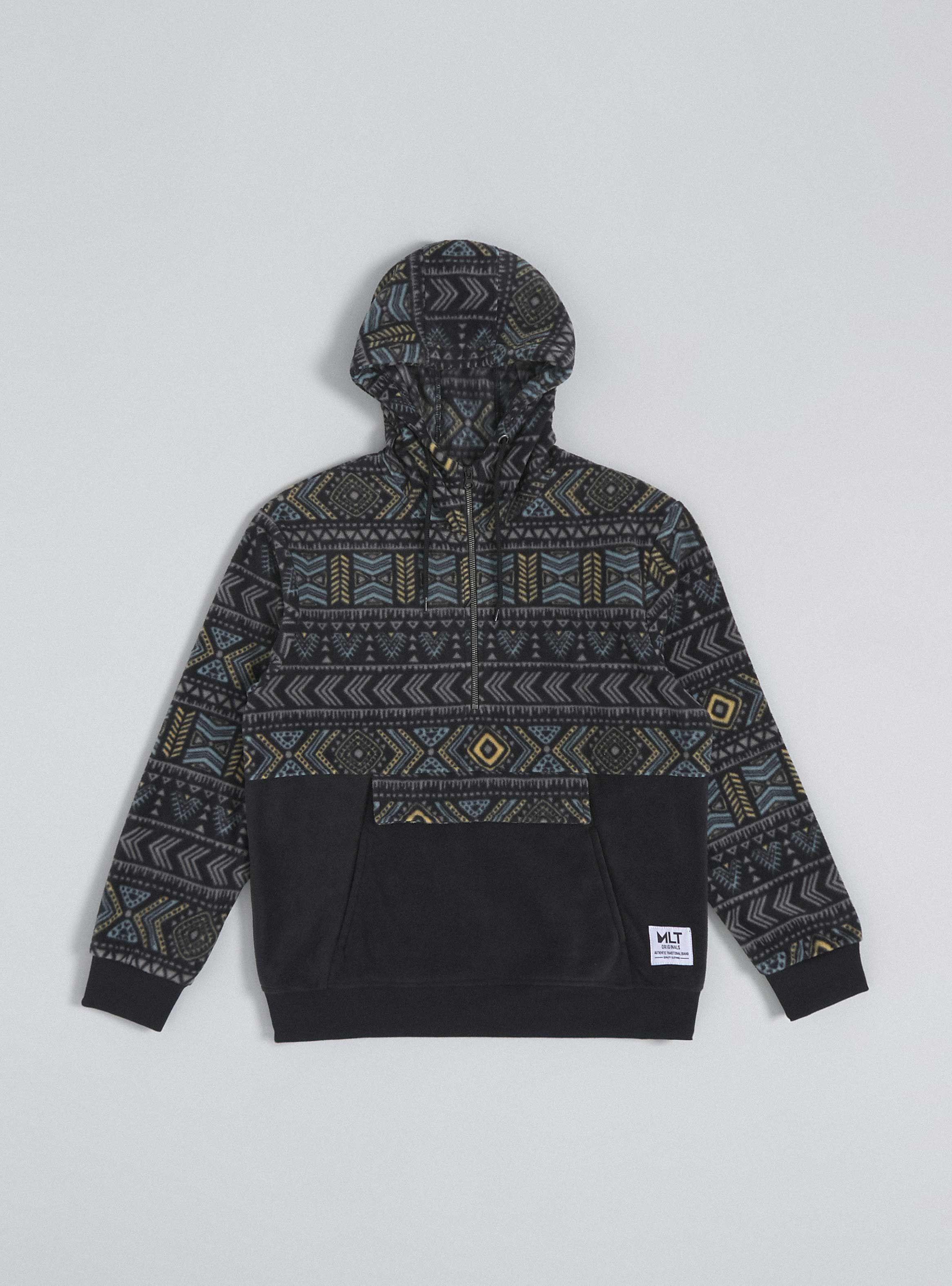 Polar Bloque Liso y Full Estampado con Bolsillo-2