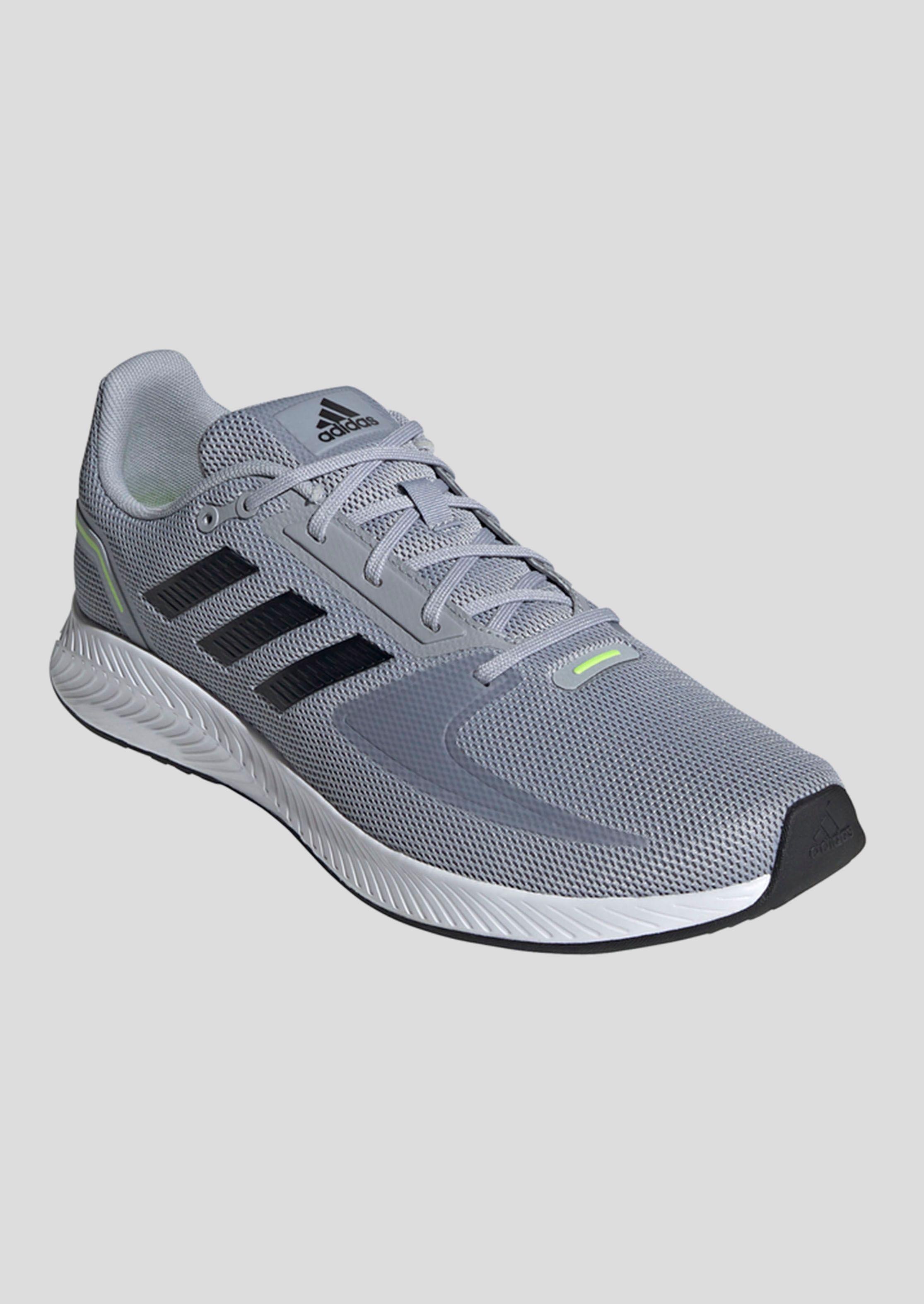 Zapatilla Running Adidas Gris Runfalcon 2.0 Hombre-0