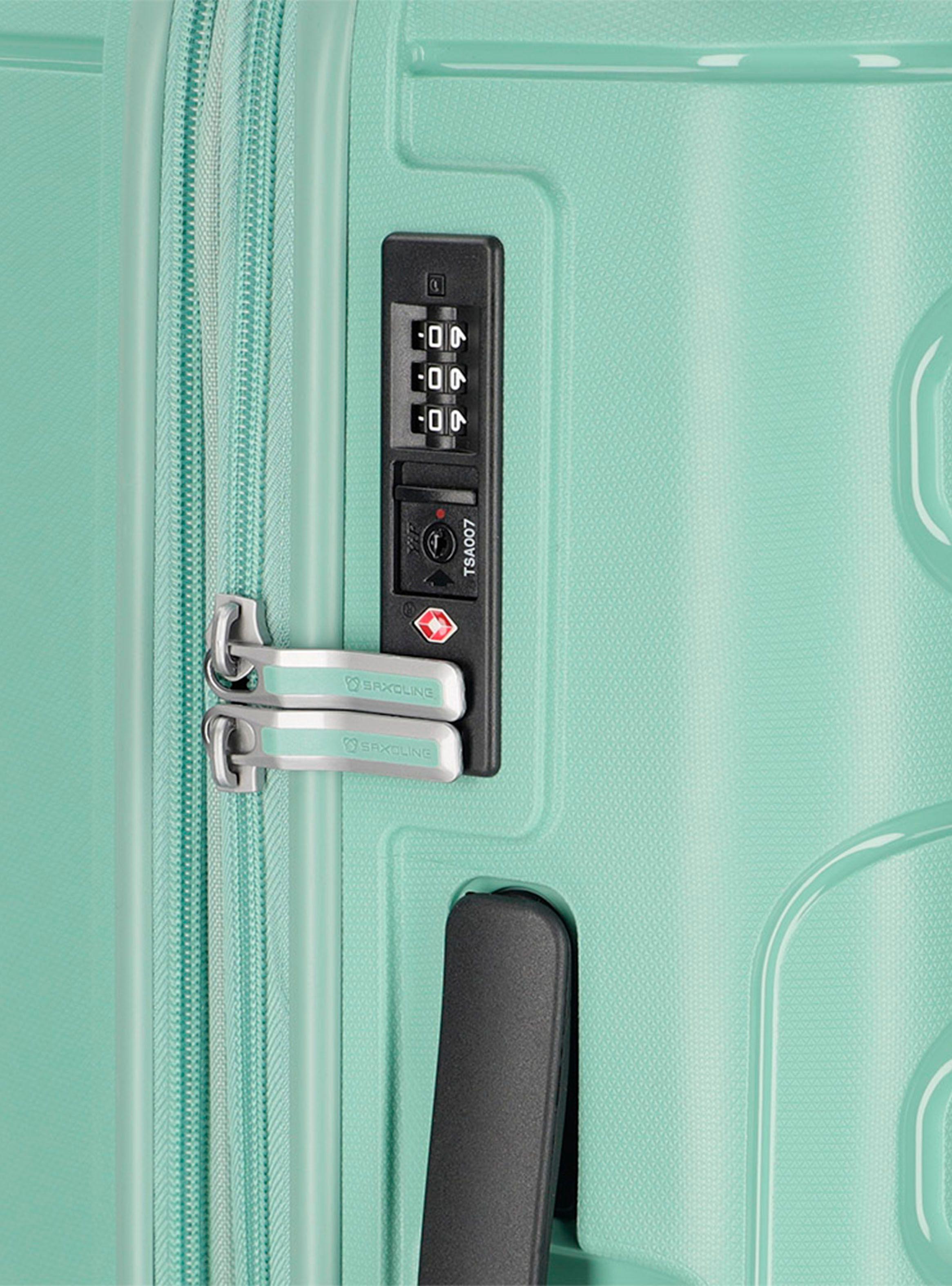 Maleta de Cabina Expandible Fortress Verde 45 Litros-4